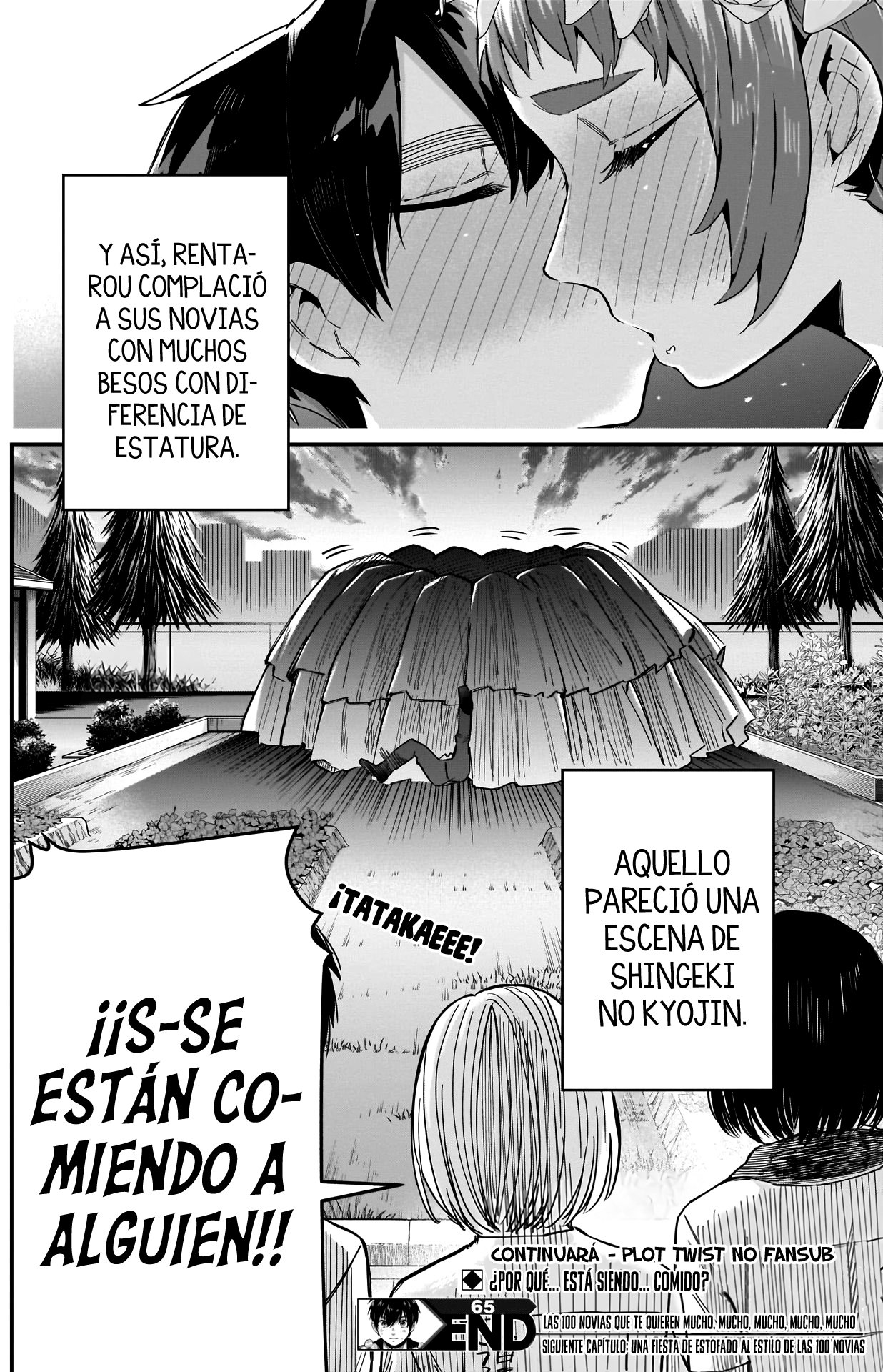 Kimi no koto ga Dai Dai Dai Dai Daisuki na 100-nin no Kanojo Capitulo 65: Tour de Yamame-chan por el club de jardinería página 19