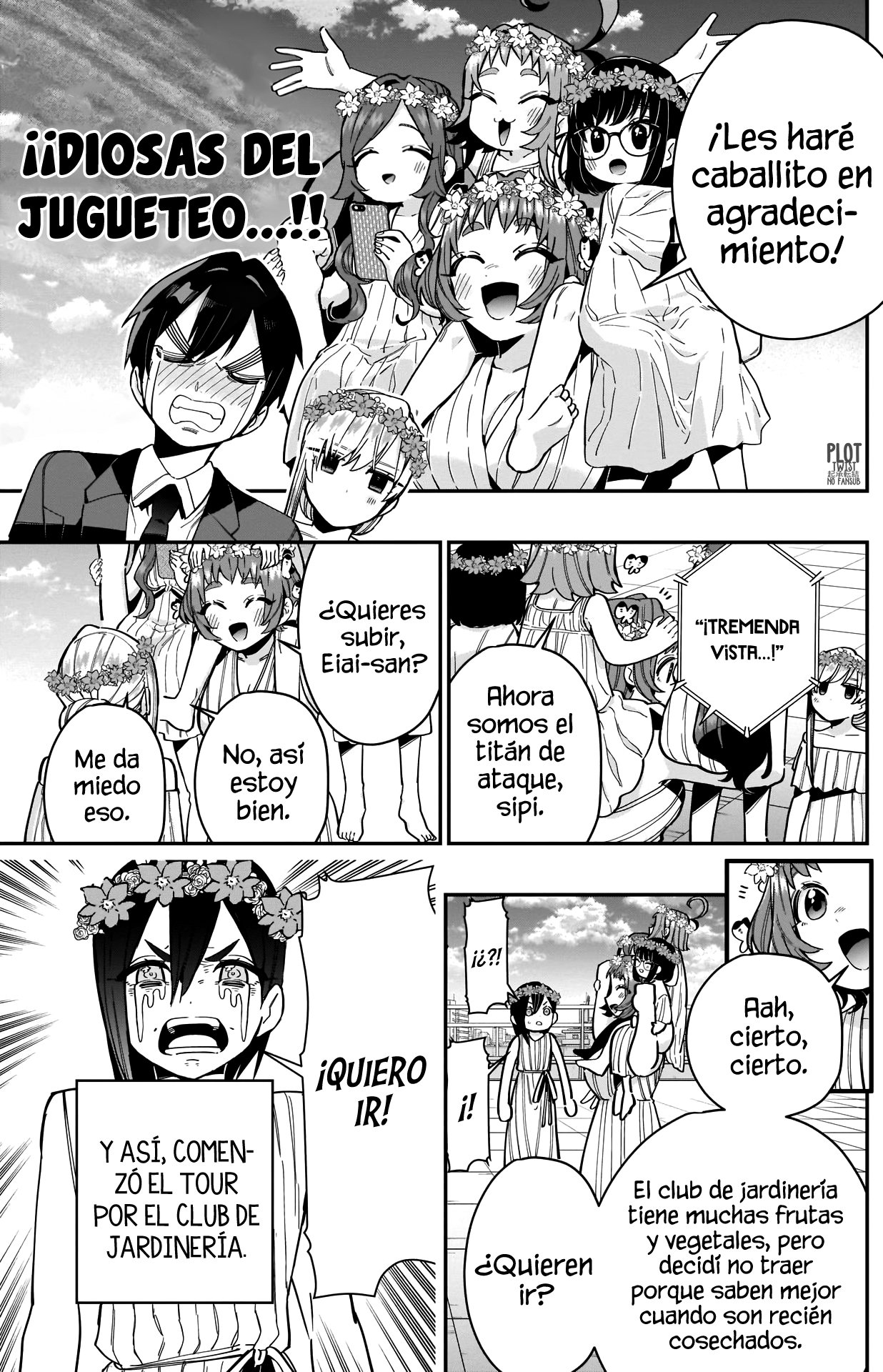 Kimi no koto ga Dai Dai Dai Dai Daisuki na 100-nin no Kanojo Capitulo 65: Tour de Yamame-chan por el club de jardinería página 6