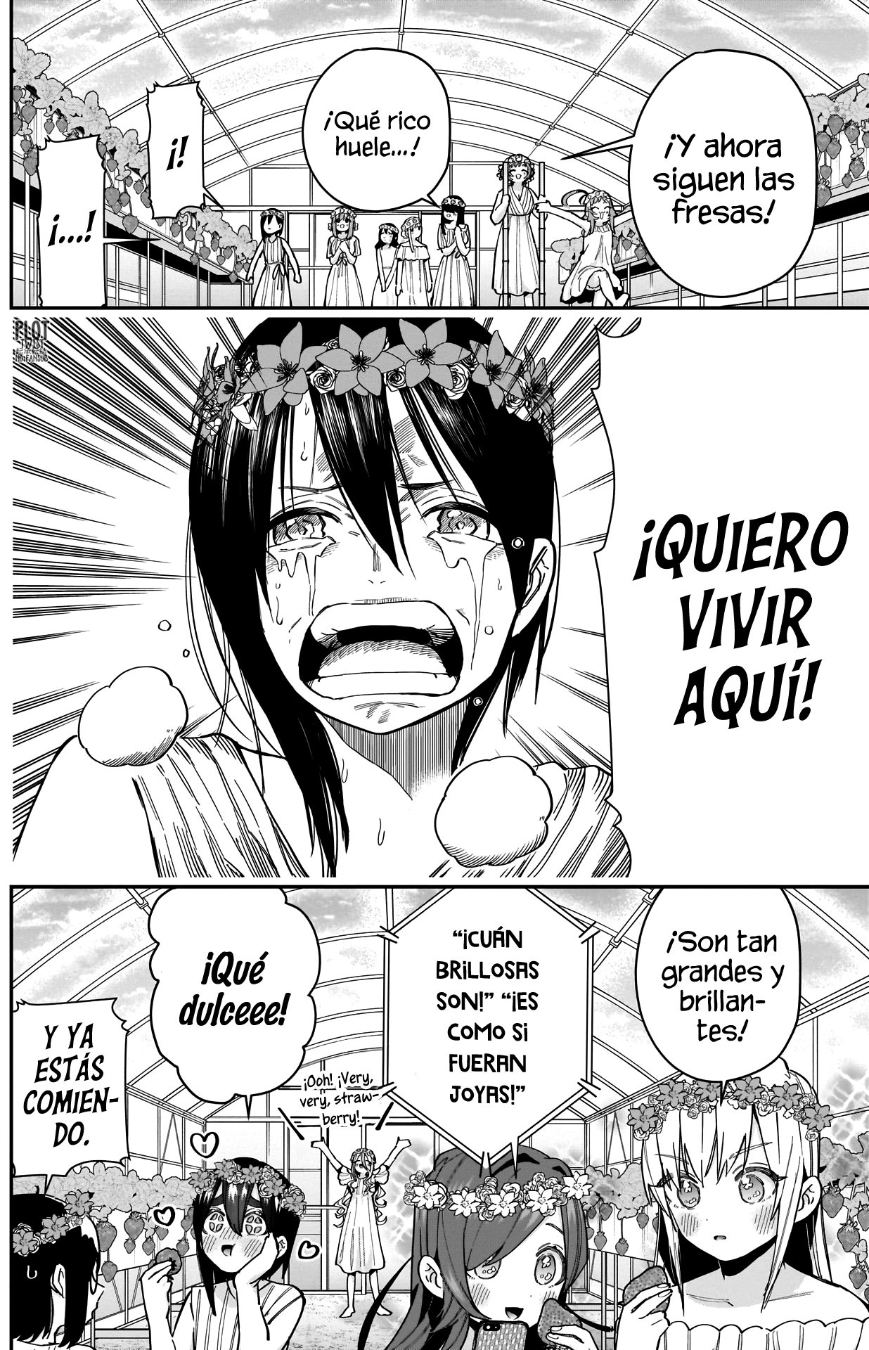 Kimi no koto ga Dai Dai Dai Dai Daisuki na 100-nin no Kanojo Capitulo 65: Tour de Yamame-chan por el club de jardinería página 8