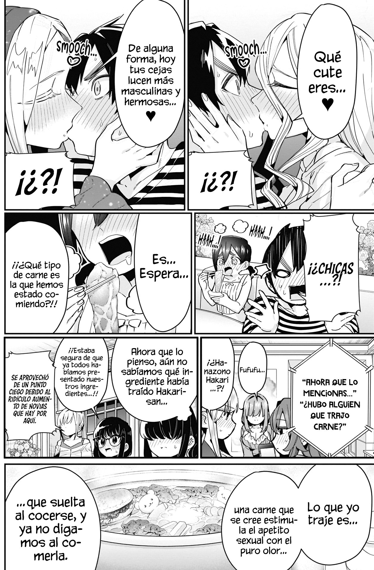 Kimi no koto ga Dai Dai Dai Dai Daisuki na 100-nin no Kanojo Capitulo 66: ¡¡Que comience el juego de las sombras!! página 20