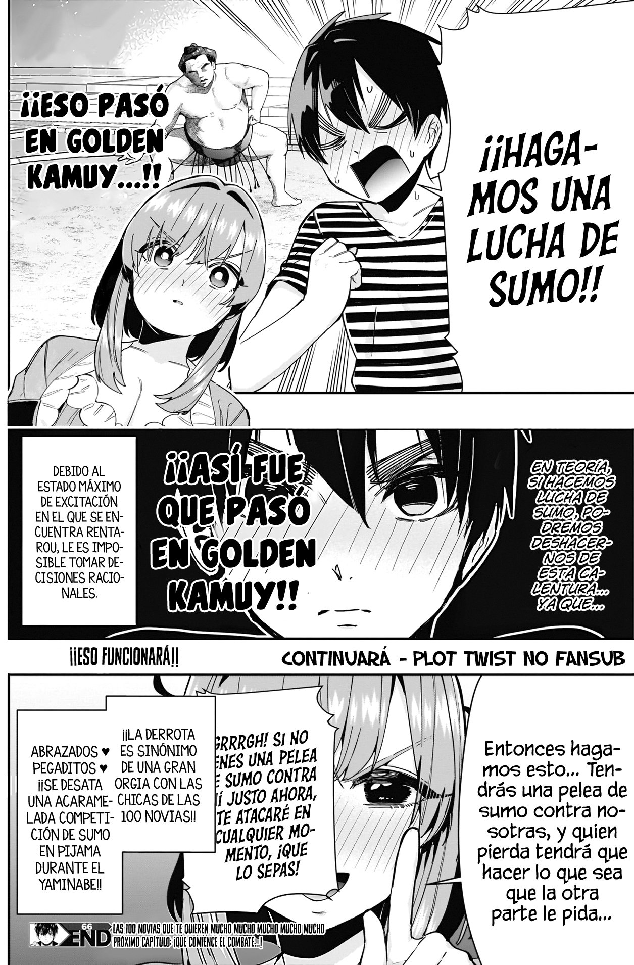 Kimi no koto ga Dai Dai Dai Dai Daisuki na 100-nin no Kanojo Capitulo 66: ¡¡Que comience el juego de las sombras!! página 22