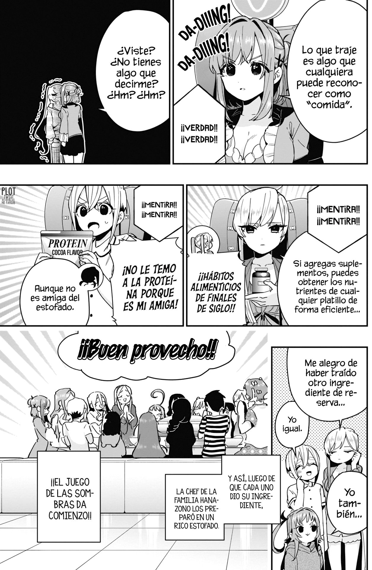 Kimi no koto ga Dai Dai Dai Dai Daisuki na 100-nin no Kanojo Capitulo 66: ¡¡Que comience el juego de las sombras!! página 5