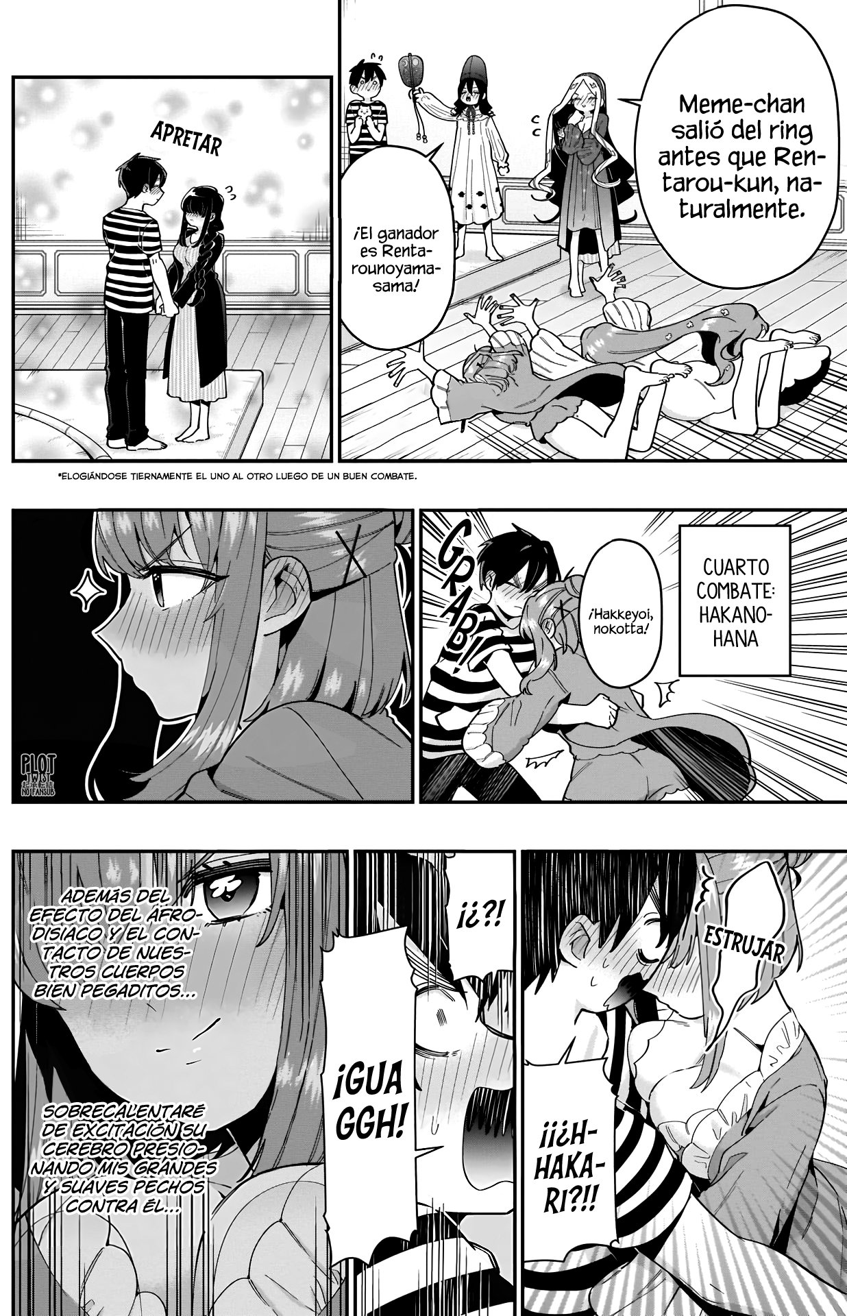Kimi no koto ga Dai Dai Dai Dai Daisuki na 100-nin no Kanojo Capitulo 67: ¡Torneo de sumo del estofado de nutria marina! página 10