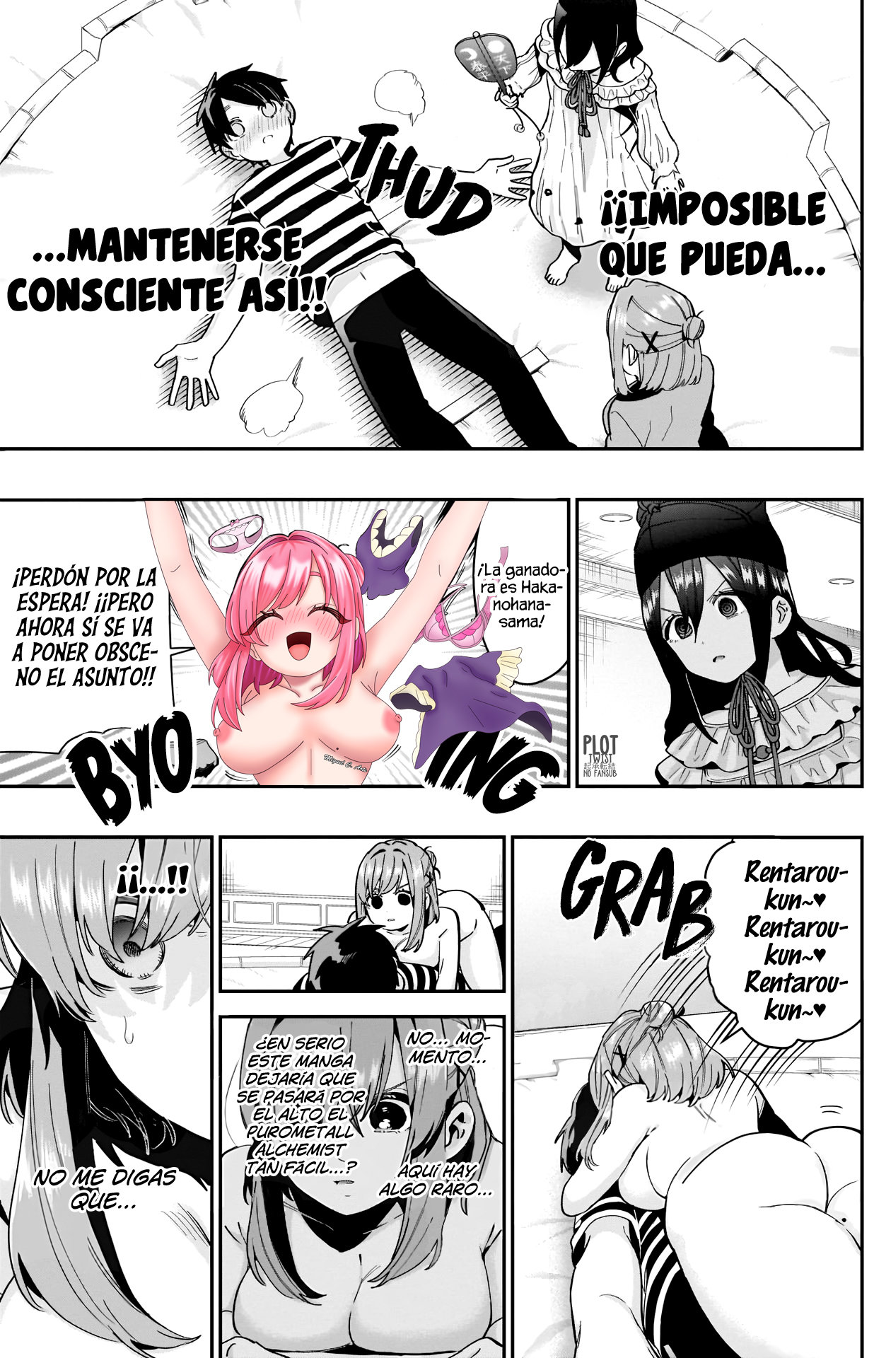 Kimi no koto ga Dai Dai Dai Dai Daisuki na 100-nin no Kanojo Capitulo 67: ¡Torneo de sumo del estofado de nutria marina! página 11