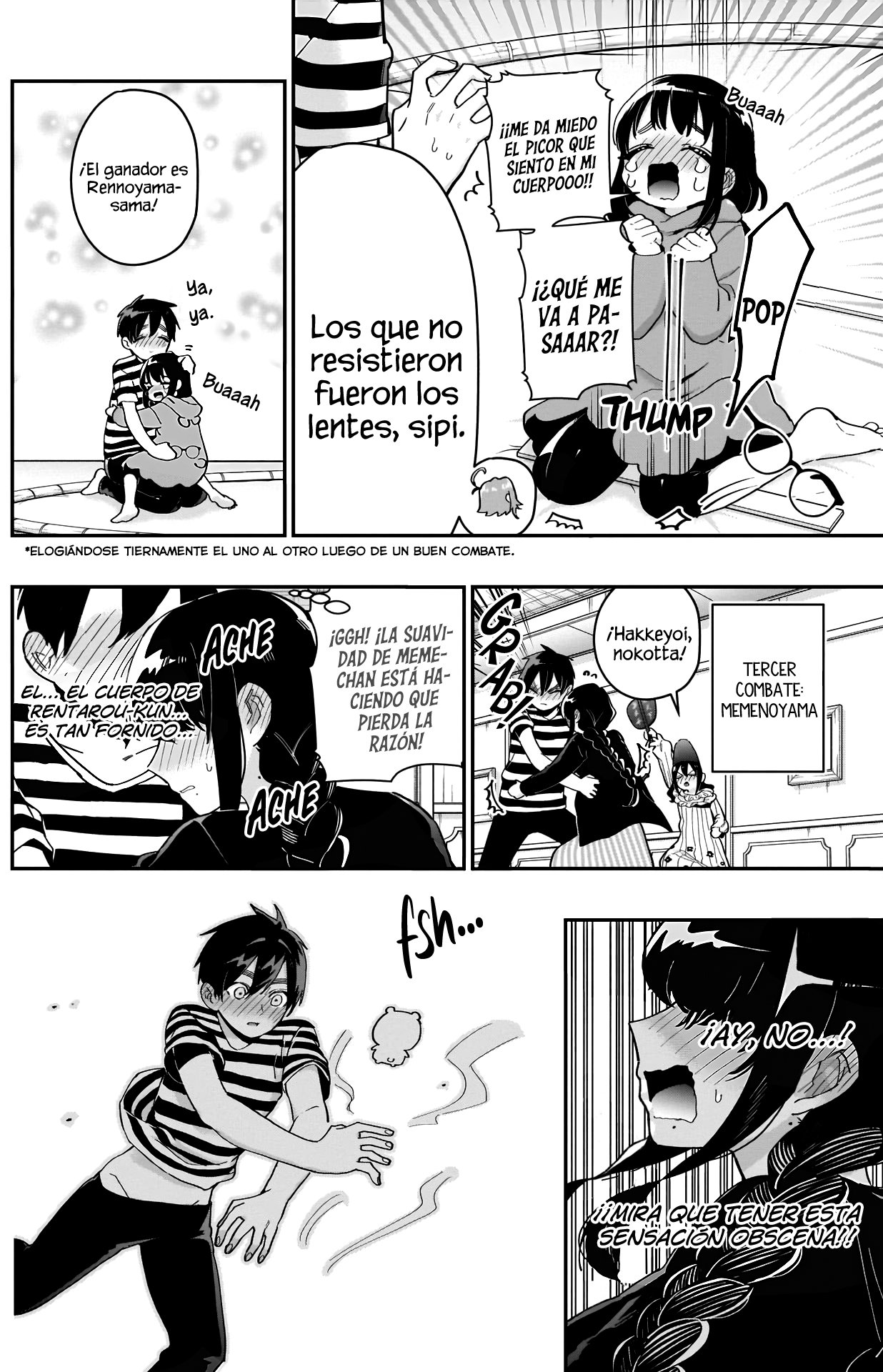 Kimi no koto ga Dai Dai Dai Dai Daisuki na 100-nin no Kanojo Capitulo 67: ¡Torneo de sumo del estofado de nutria marina! página 8