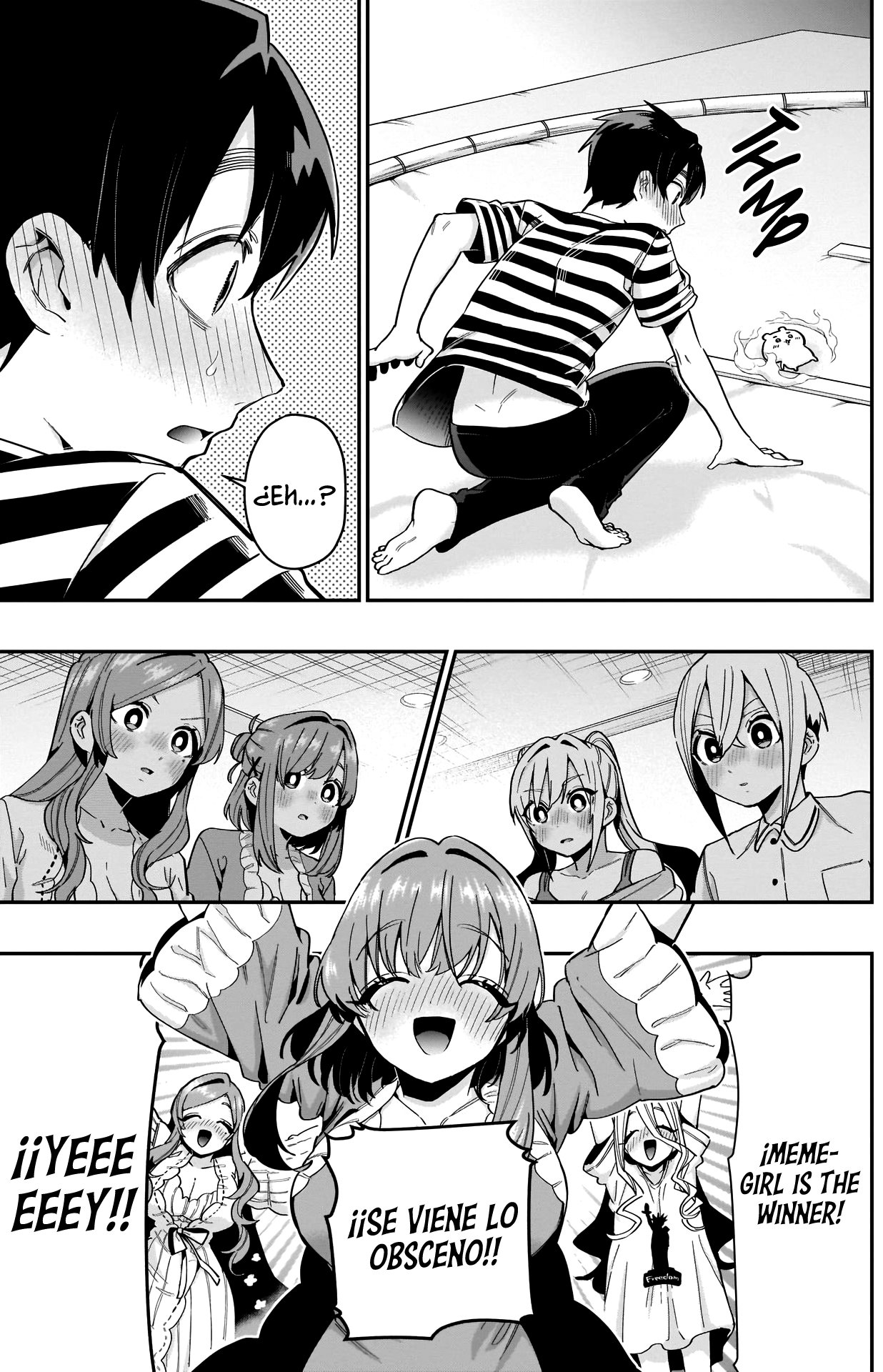 Kimi no koto ga Dai Dai Dai Dai Daisuki na 100-nin no Kanojo Capitulo 67: ¡Torneo de sumo del estofado de nutria marina! página 9