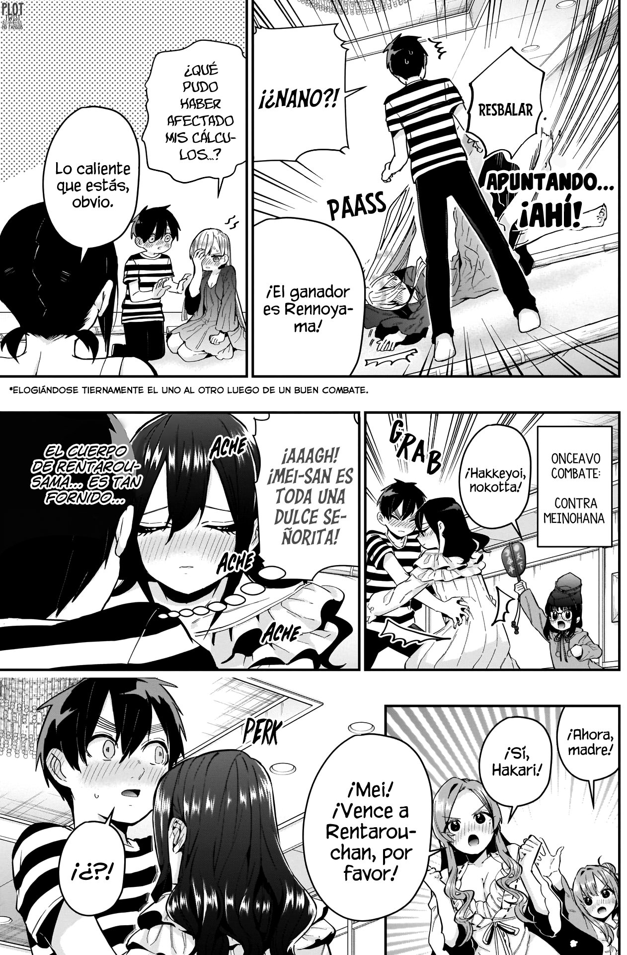 Kimi no koto ga Dai Dai Dai Dai Daisuki na 100-nin no Kanojo Capitulo 68: Adiós, torneo de sumo del estofado de nutria marina página 4