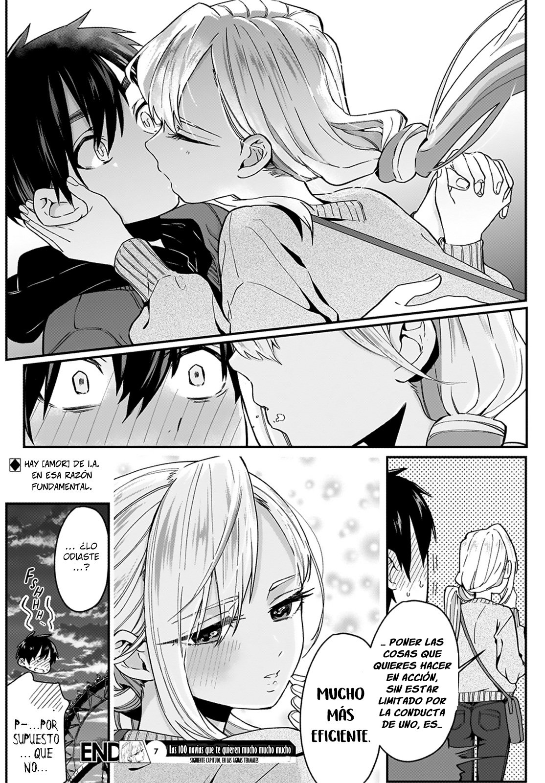 Kimi no koto ga Dai Dai Dai Dai Daisuki na 100-nin no Kanojo Capitulo 7: El día insignificante de la chica de I.A. página 21