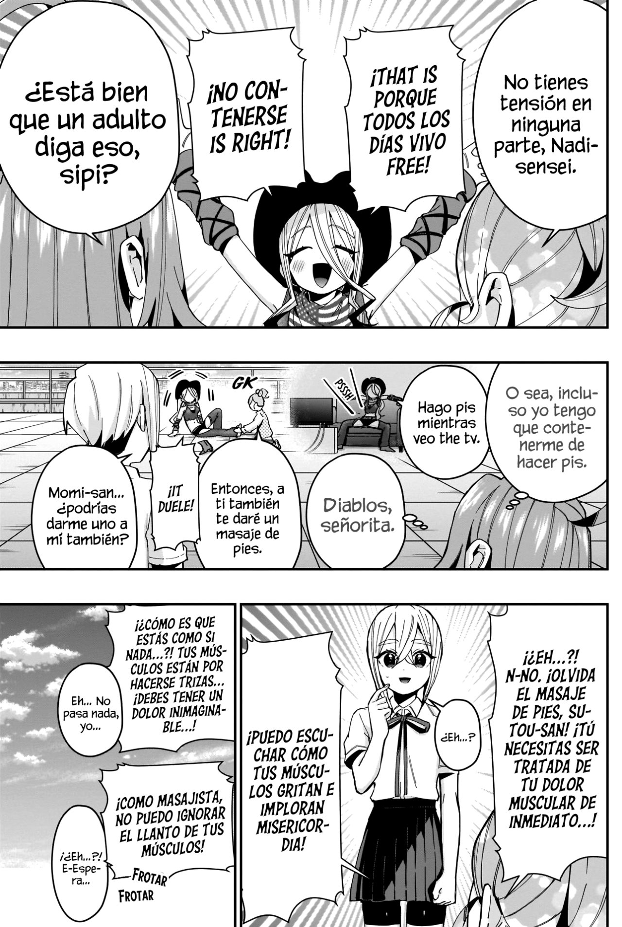 Kimi no koto ga Dai Dai Dai Dai Daisuki na 100-nin no Kanojo Capitulo 70: Festival de frotar de Momiji-chan página 10