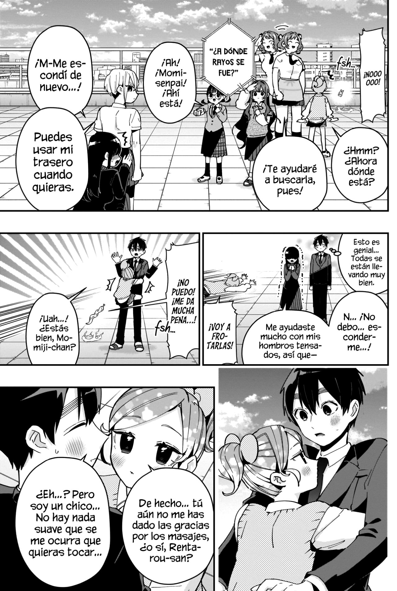 Kimi no koto ga Dai Dai Dai Dai Daisuki na 100-nin no Kanojo Capitulo 70: Festival de frotar de Momiji-chan página 21