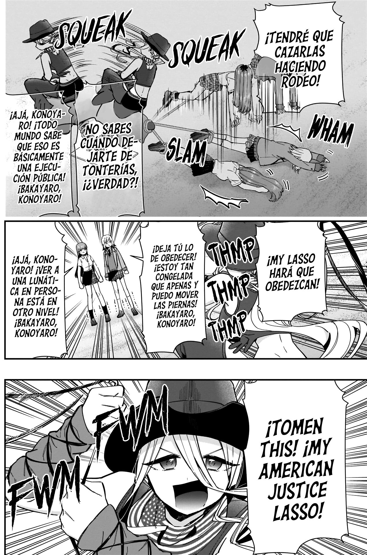 Kimi no koto ga Dai Dai Dai Dai Daisuki na 100-nin no Kanojo Capitulo 71: Nadi-sensei es The American Patrol página 13