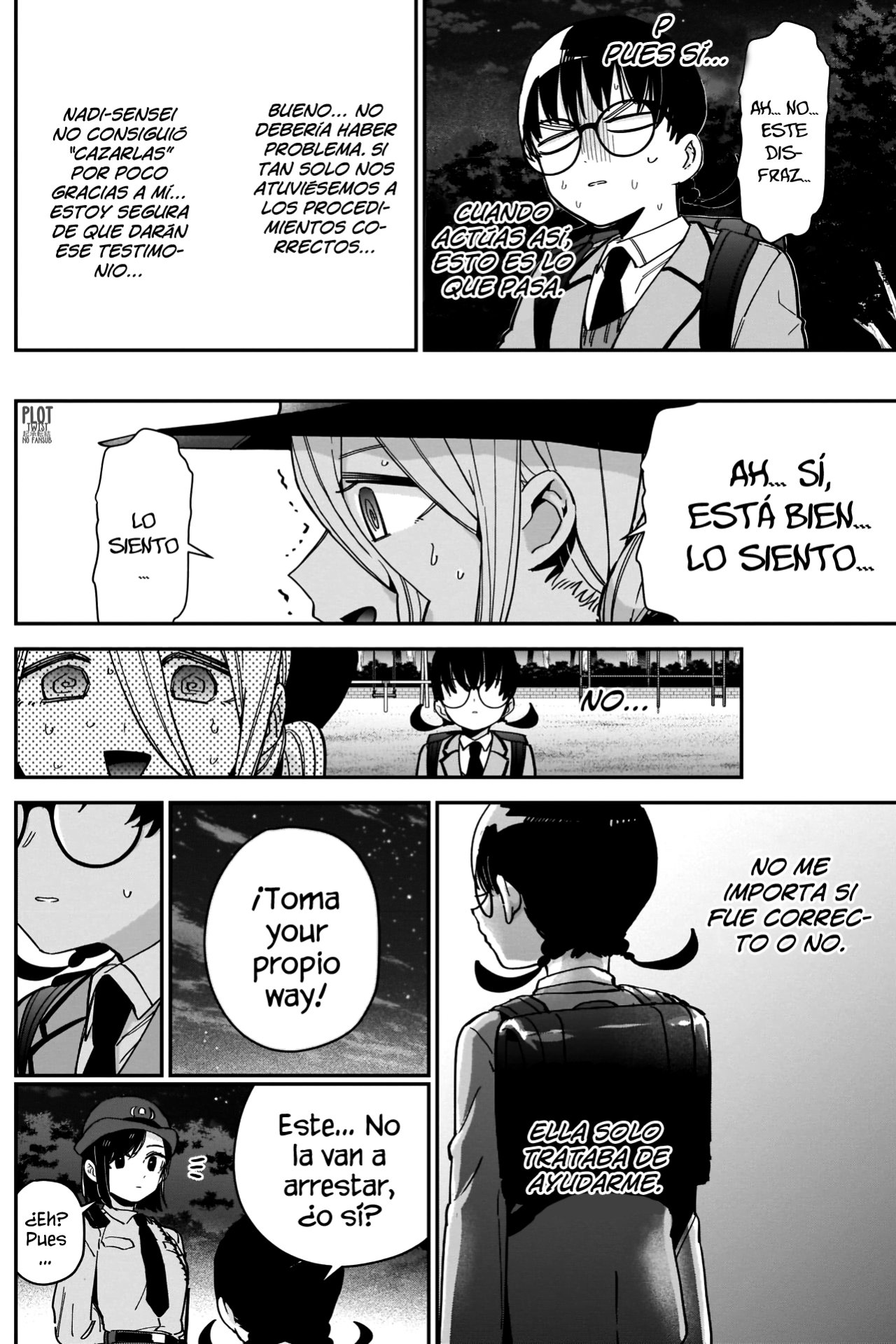 Kimi no koto ga Dai Dai Dai Dai Daisuki na 100-nin no Kanojo Capitulo 71: Nadi-sensei es The American Patrol página 19