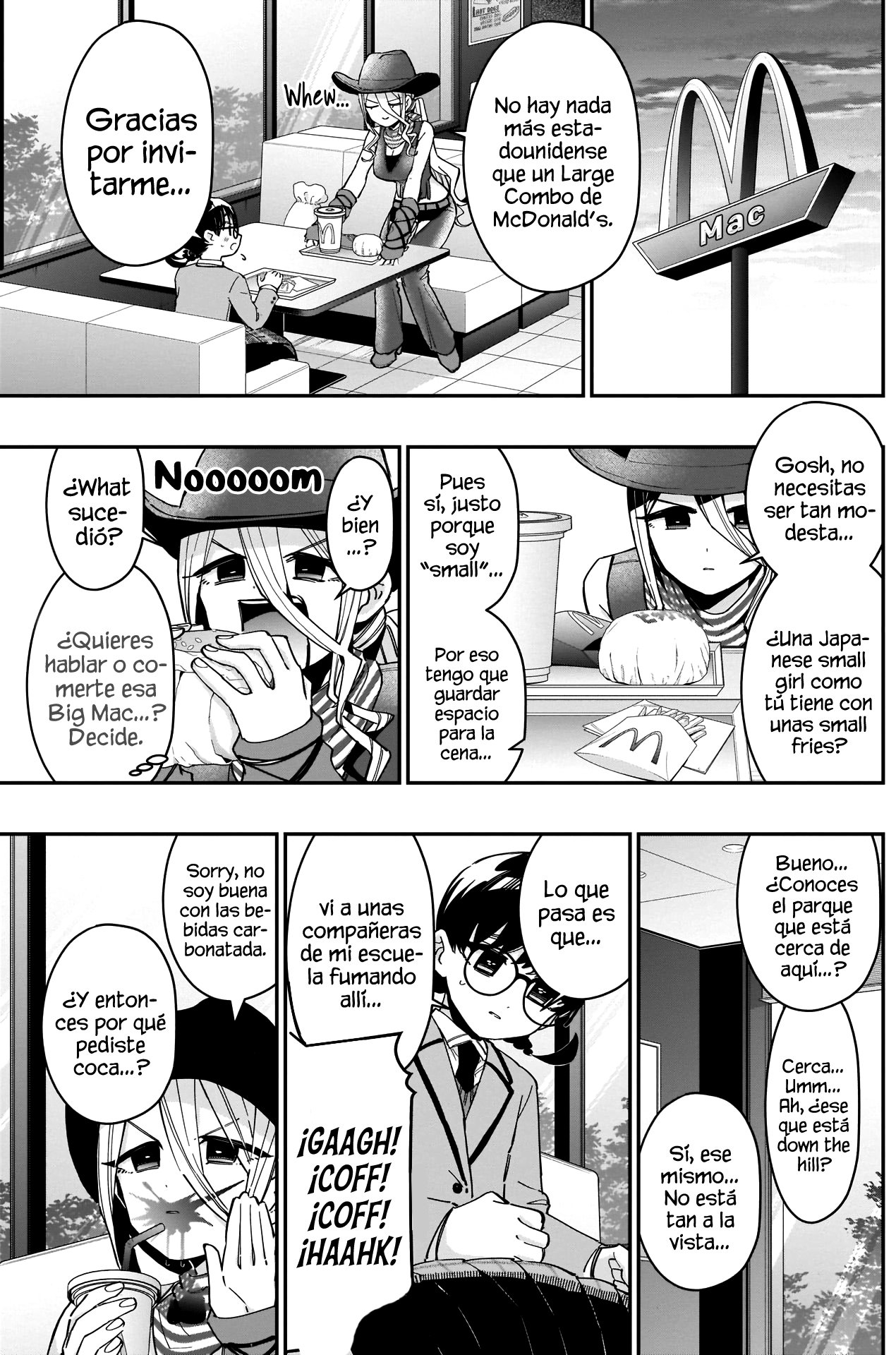 Kimi no koto ga Dai Dai Dai Dai Daisuki na 100-nin no Kanojo Capitulo 71: Nadi-sensei es The American Patrol página 4