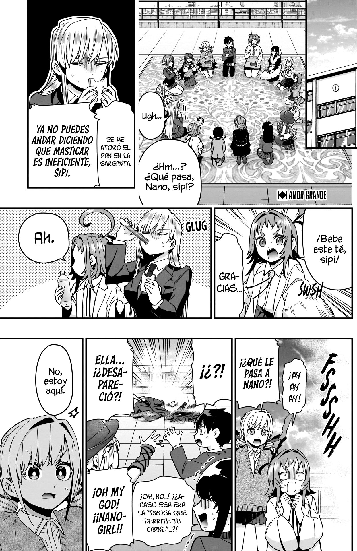 Kimi no koto ga Dai Dai Dai Dai Daisuki na 100-nin no Kanojo Capitulo 72: El príncipe de la Nanoputiense página 2