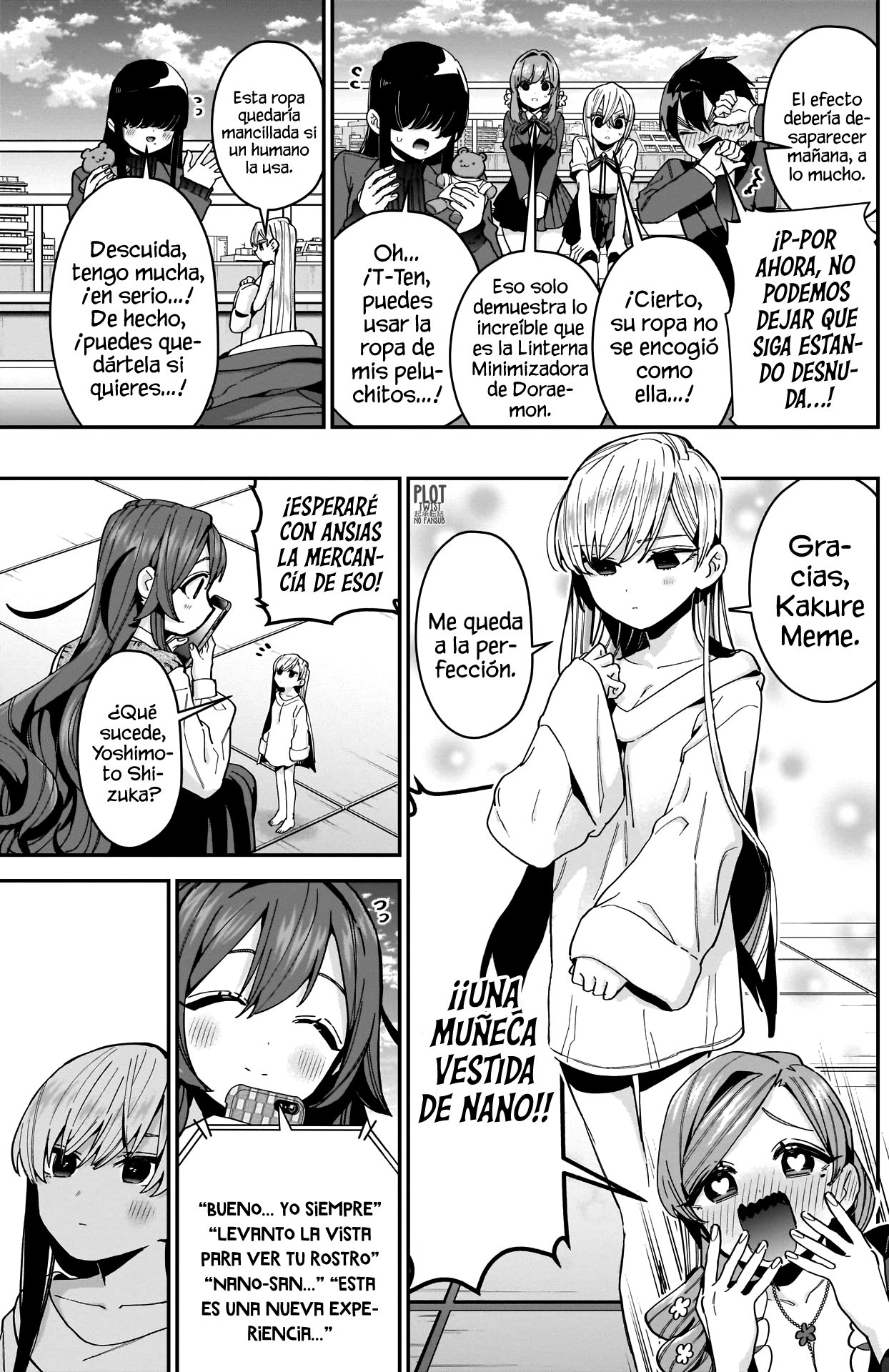 Kimi no koto ga Dai Dai Dai Dai Daisuki na 100-nin no Kanojo Capitulo 72: El príncipe de la Nanoputiense página 4