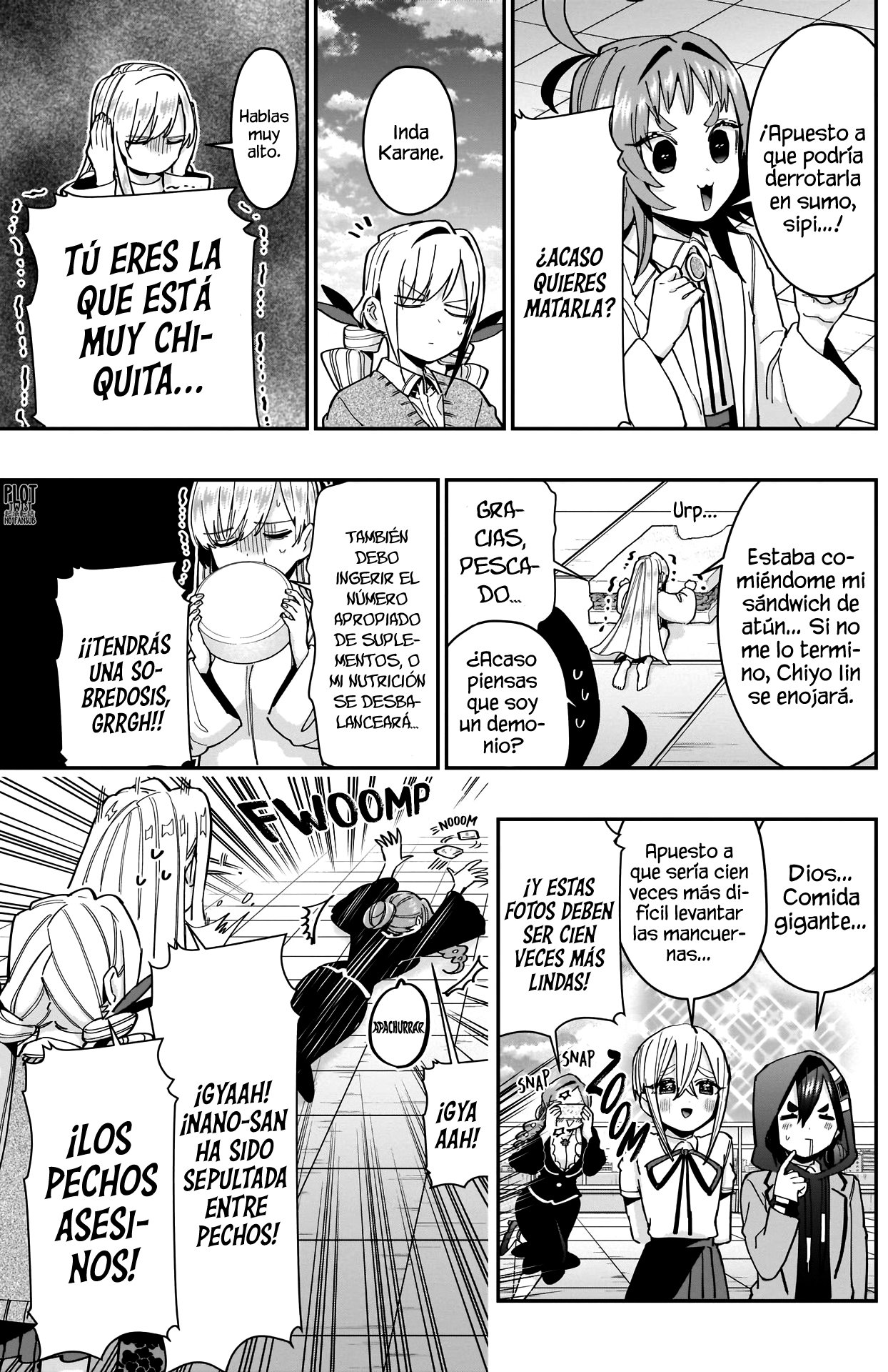Kimi no koto ga Dai Dai Dai Dai Daisuki na 100-nin no Kanojo Capitulo 72: El príncipe de la Nanoputiense página 6