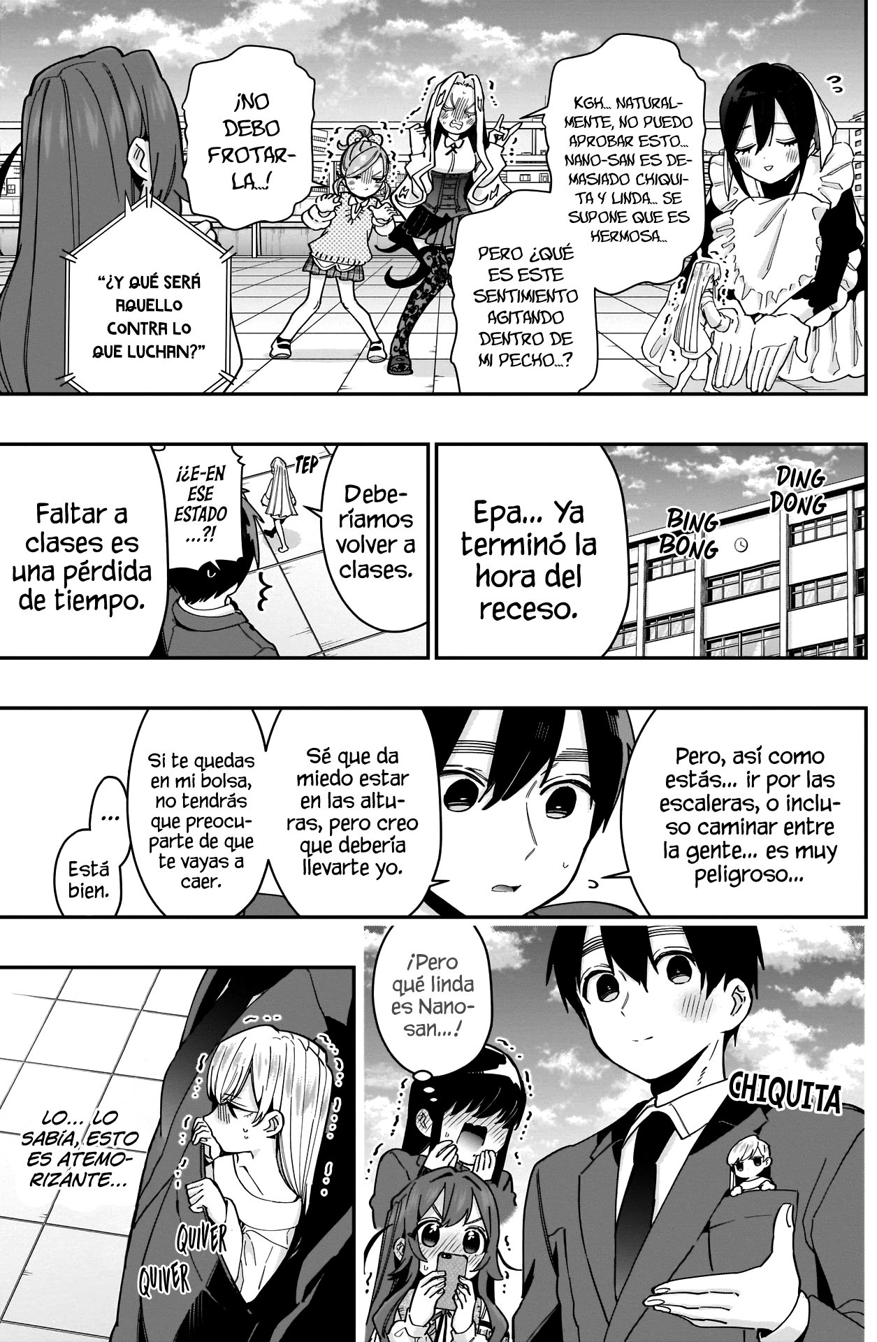 Kimi no koto ga Dai Dai Dai Dai Daisuki na 100-nin no Kanojo Capitulo 72: El príncipe de la Nanoputiense página 8