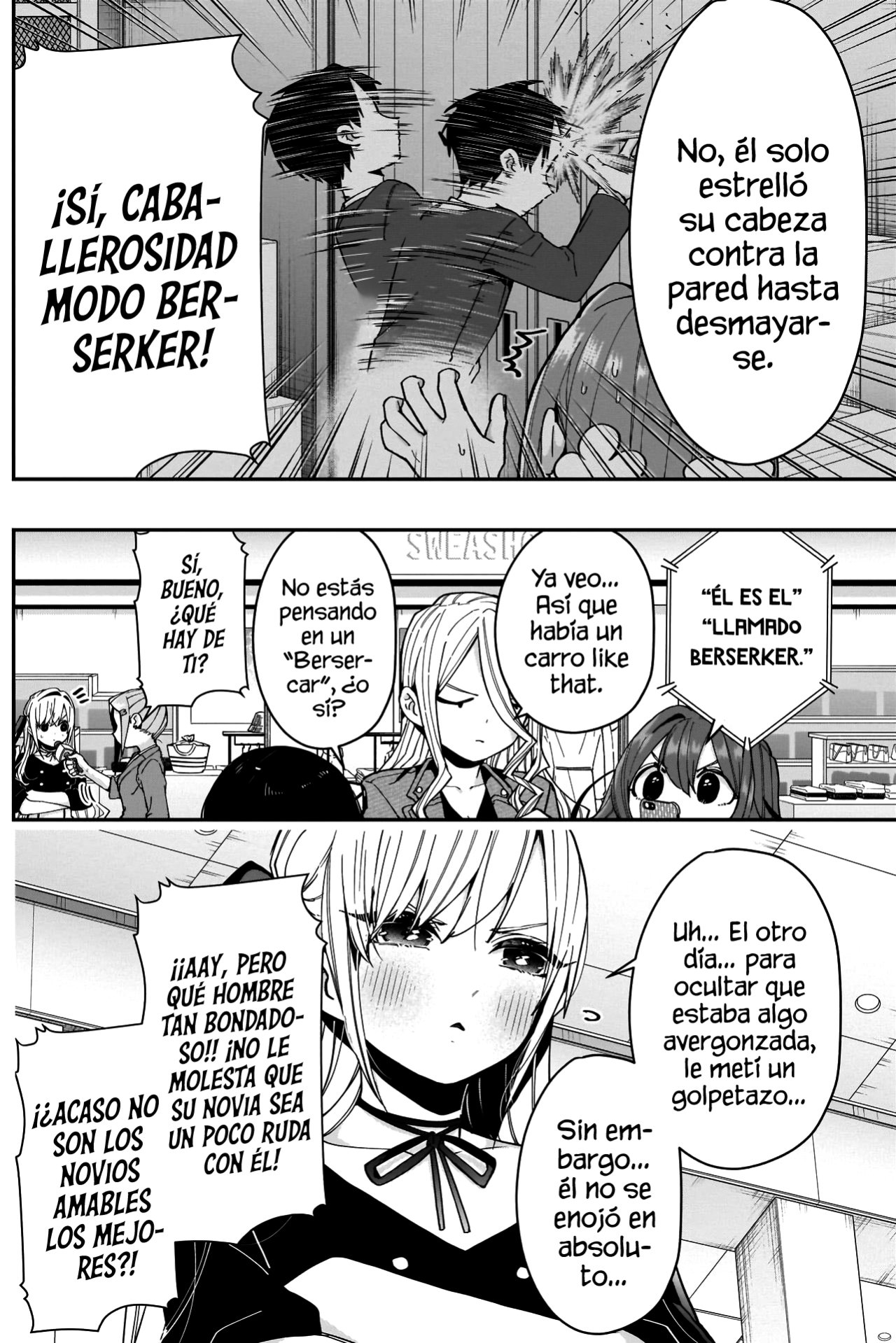 Kimi no koto ga Dai Dai Dai Dai Daisuki na 100-nin no Kanojo Capitulo 73: ¿Te molesto con una historia de amor? página 11