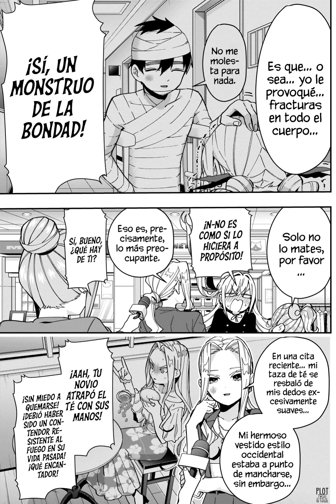 Kimi no koto ga Dai Dai Dai Dai Daisuki na 100-nin no Kanojo Capitulo 73: ¿Te molesto con una historia de amor? página 12