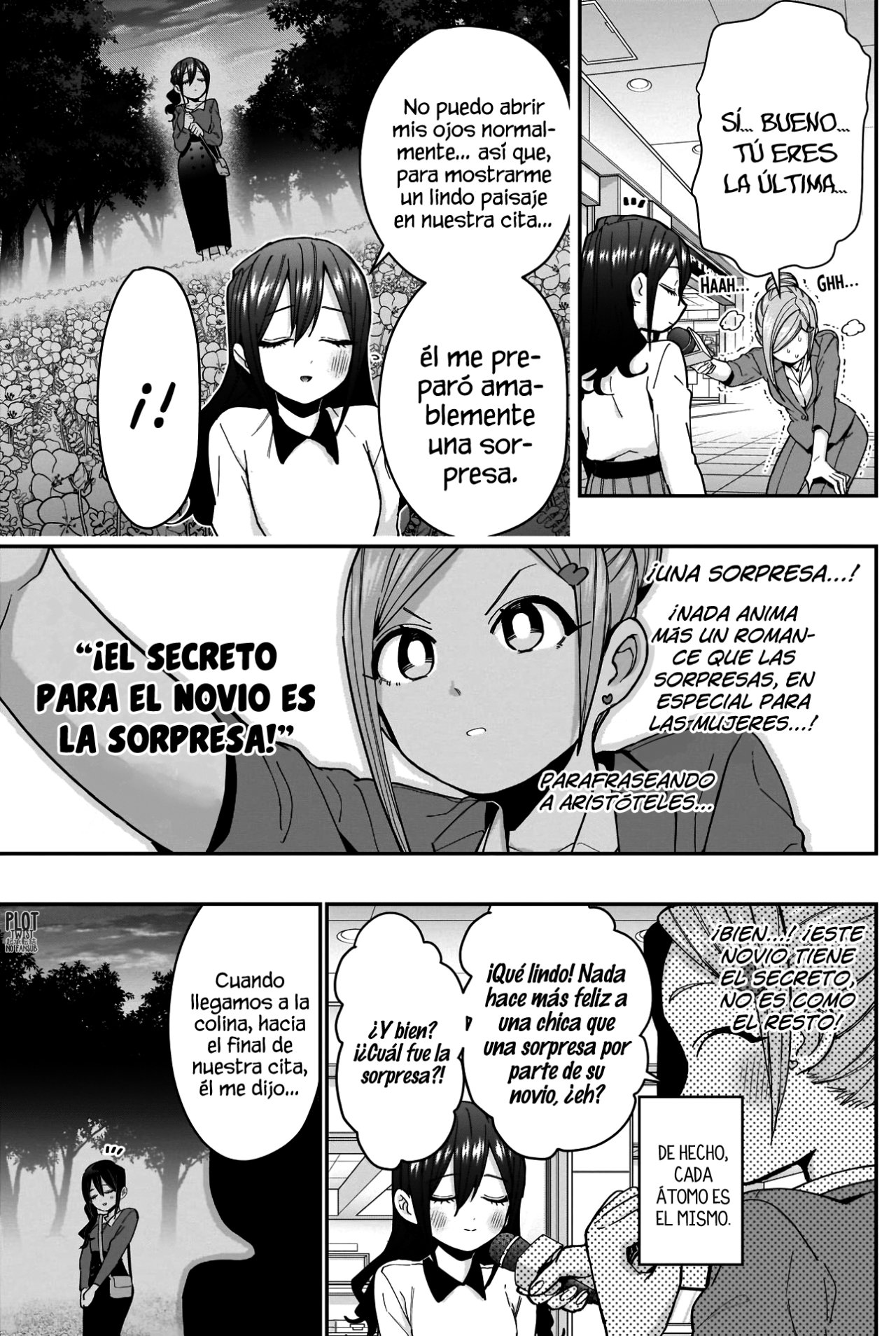 Kimi no koto ga Dai Dai Dai Dai Daisuki na 100-nin no Kanojo Capitulo 73: ¿Te molesto con una historia de amor? página 16