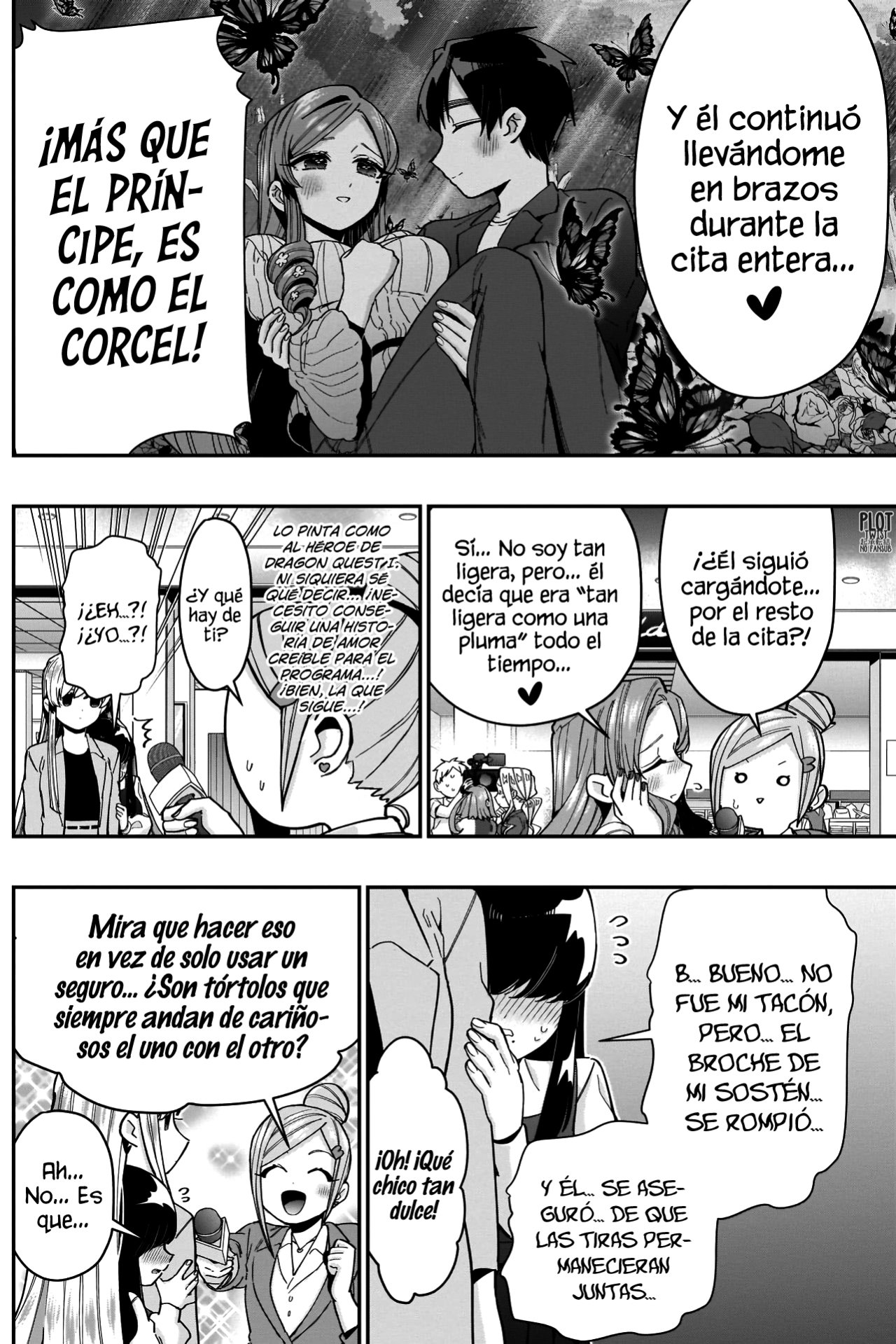 Kimi no koto ga Dai Dai Dai Dai Daisuki na 100-nin no Kanojo Capitulo 73: ¿Te molesto con una historia de amor? página 5
