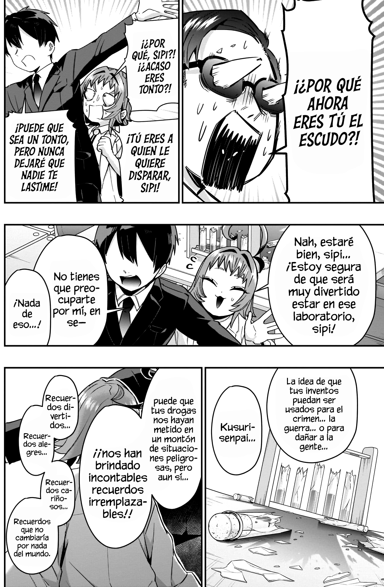 Kimi no koto ga Dai Dai Dai Dai Daisuki na 100-nin no Kanojo Capitulo 74: Nozawa-sensei ya llama “Papari” al papá de Hakari, así que ¿en verdad debería llamar “Papari” al papá de Kusuri también? página 13