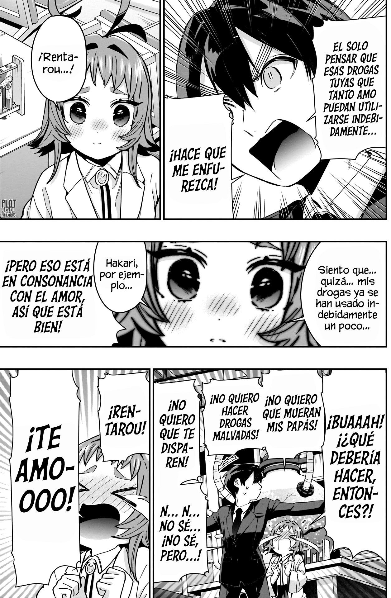Kimi no koto ga Dai Dai Dai Dai Daisuki na 100-nin no Kanojo Capitulo 74: Nozawa-sensei ya llama “Papari” al papá de Hakari, así que ¿en verdad debería llamar “Papari” al papá de Kusuri también? página 14