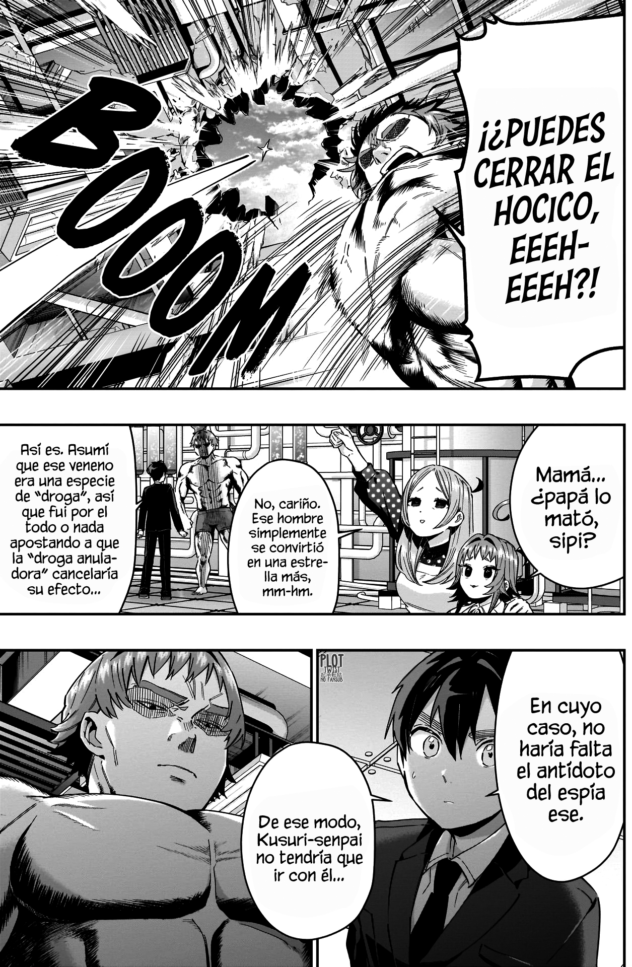 Kimi no koto ga Dai Dai Dai Dai Daisuki na 100-nin no Kanojo Capitulo 74: Nozawa-sensei ya llama “Papari” al papá de Hakari, así que ¿en verdad debería llamar “Papari” al papá de Kusuri también? página 18