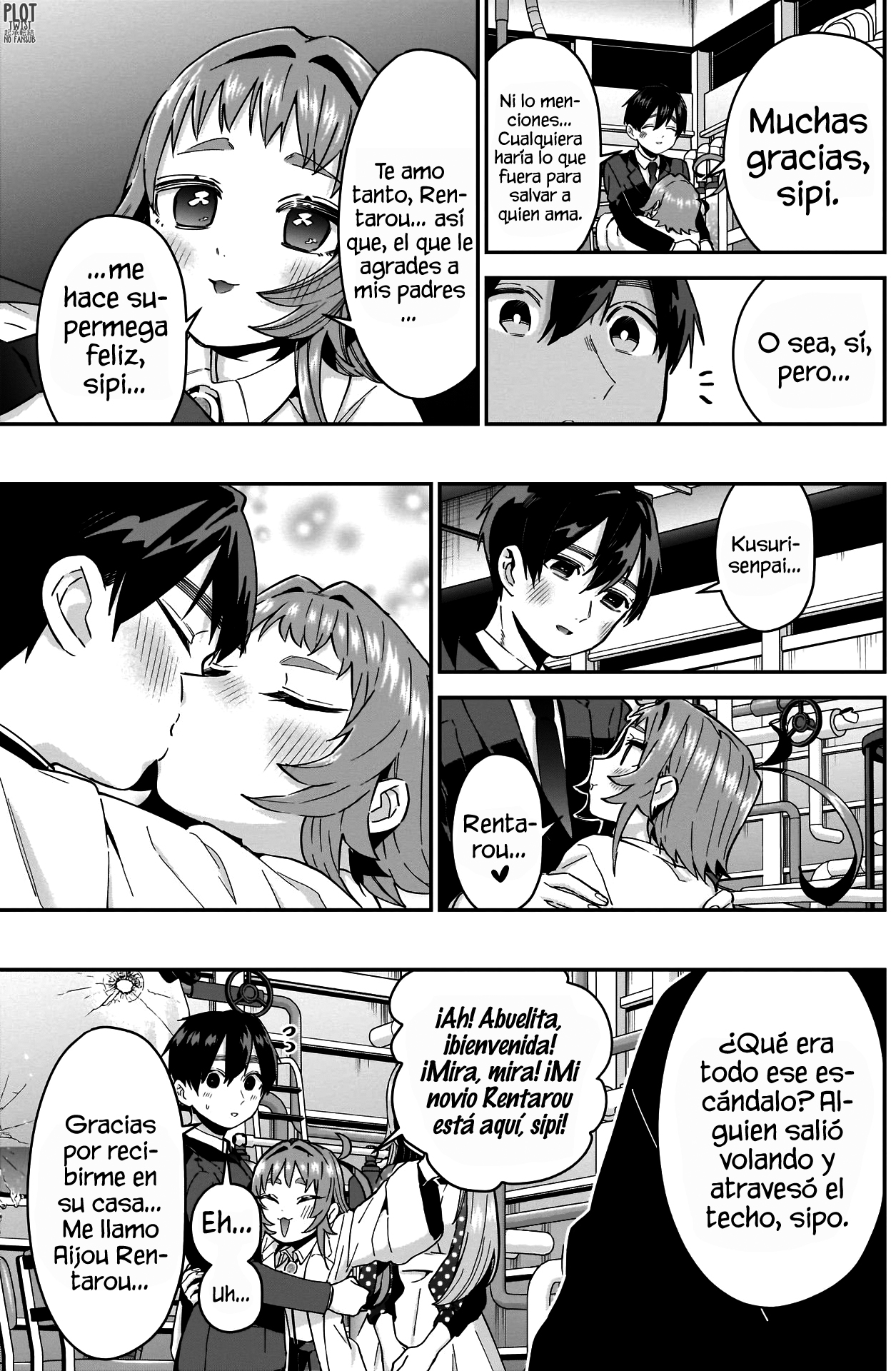 Kimi no koto ga Dai Dai Dai Dai Daisuki na 100-nin no Kanojo Capitulo 74: Nozawa-sensei ya llama “Papari” al papá de Hakari, así que ¿en verdad debería llamar “Papari” al papá de Kusuri también? página 20