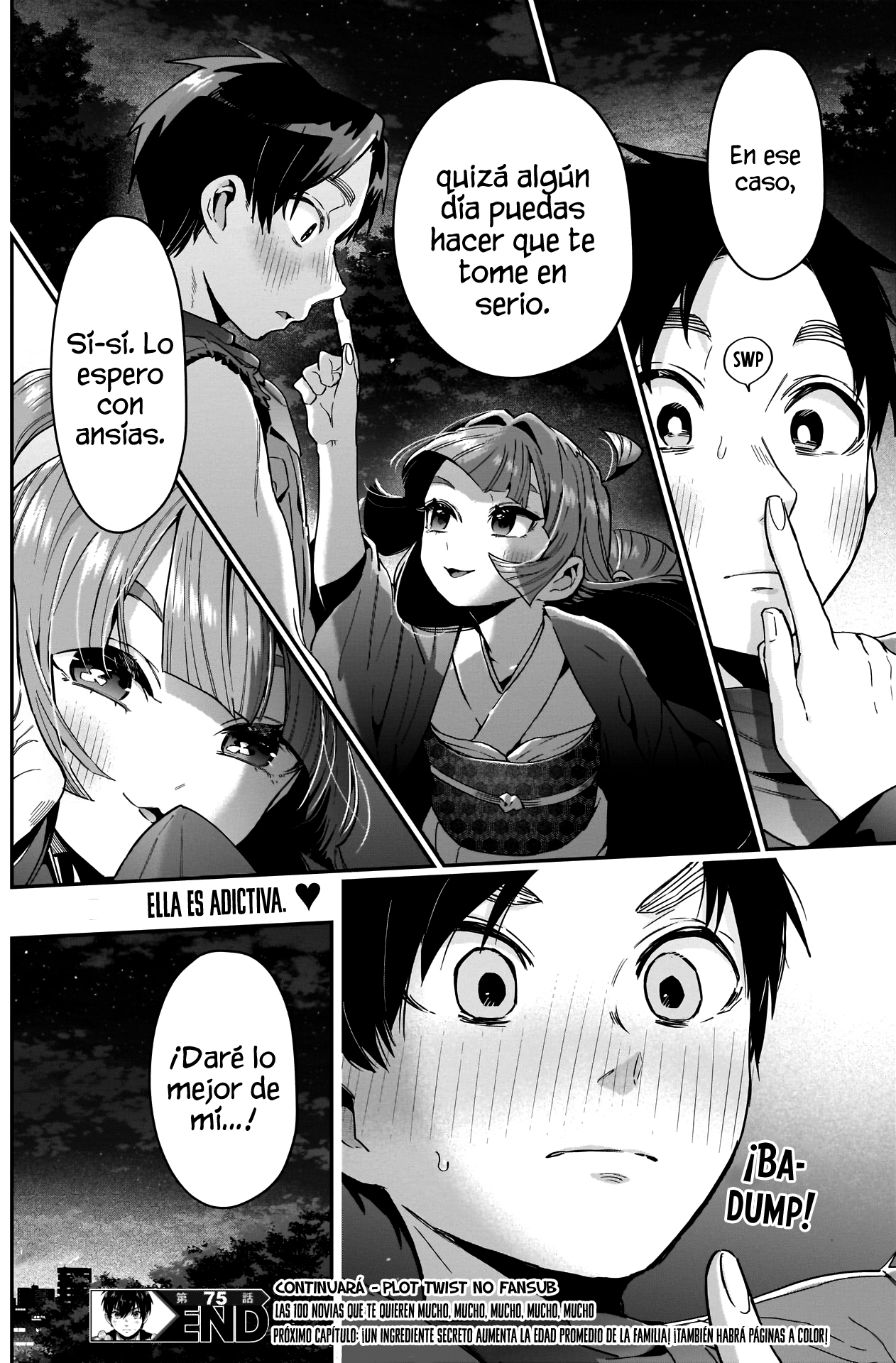 Kimi no koto ga Dai Dai Dai Dai Daisuki na 100-nin no Kanojo Capitulo 75: La abuela de Kusuri-senpai página 22