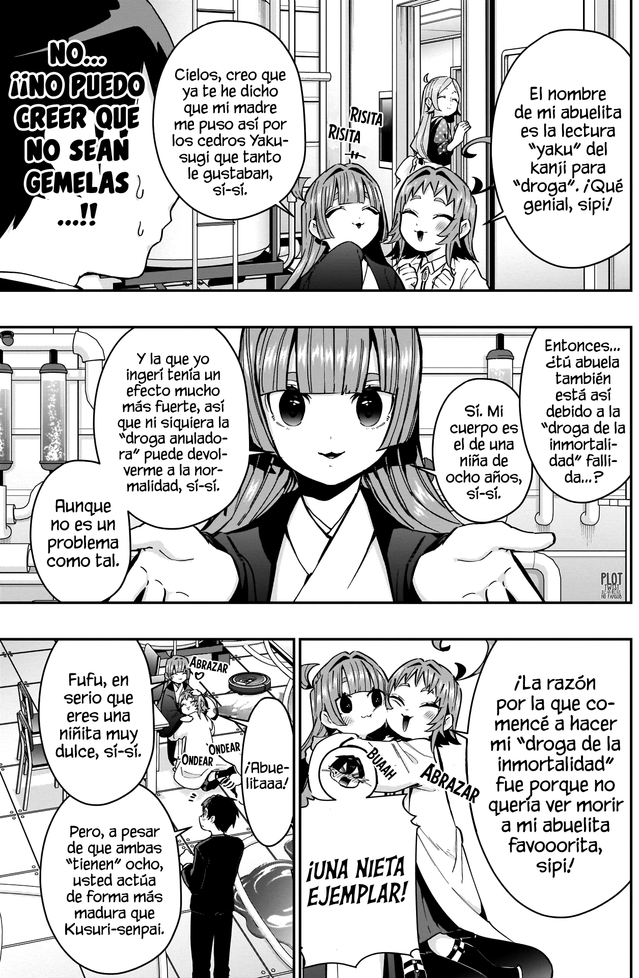 Kimi no koto ga Dai Dai Dai Dai Daisuki na 100-nin no Kanojo Capitulo 75: La abuela de Kusuri-senpai página 5