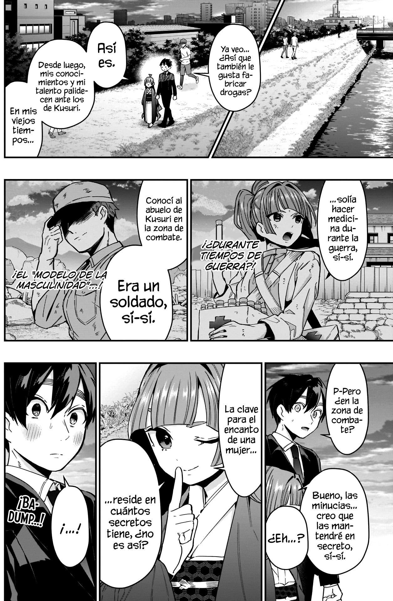Kimi no koto ga Dai Dai Dai Dai Daisuki na 100-nin no Kanojo Capitulo 75: La abuela de Kusuri-senpai página 8
