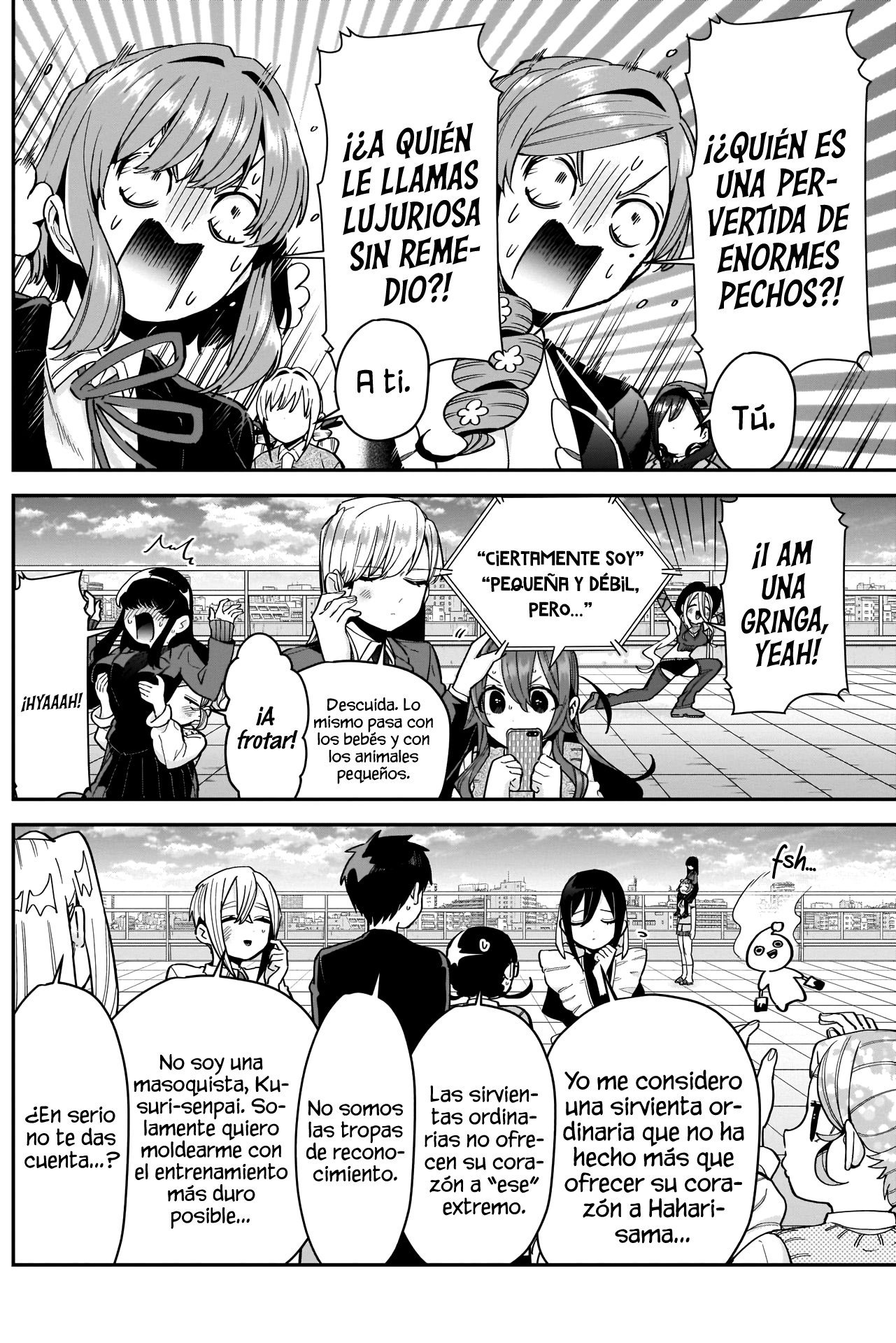 Kimi no koto ga Dai Dai Dai Dai Daisuki na 100-nin no Kanojo Capitulo 76: Memorama de novias de Yaku-san página 8