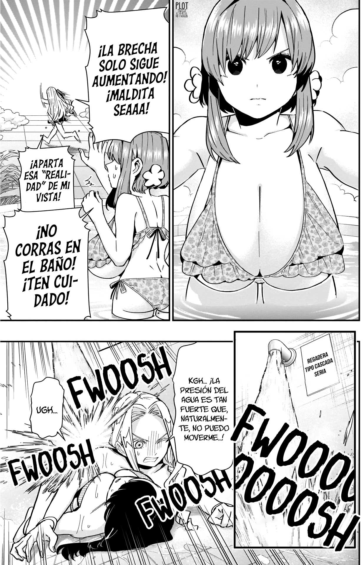 Kimi no koto ga Dai Dai Dai Dai Daisuki na 100-nin no Kanojo Capitulo 77: La cita de la familia Rentarou en el onsen página 12