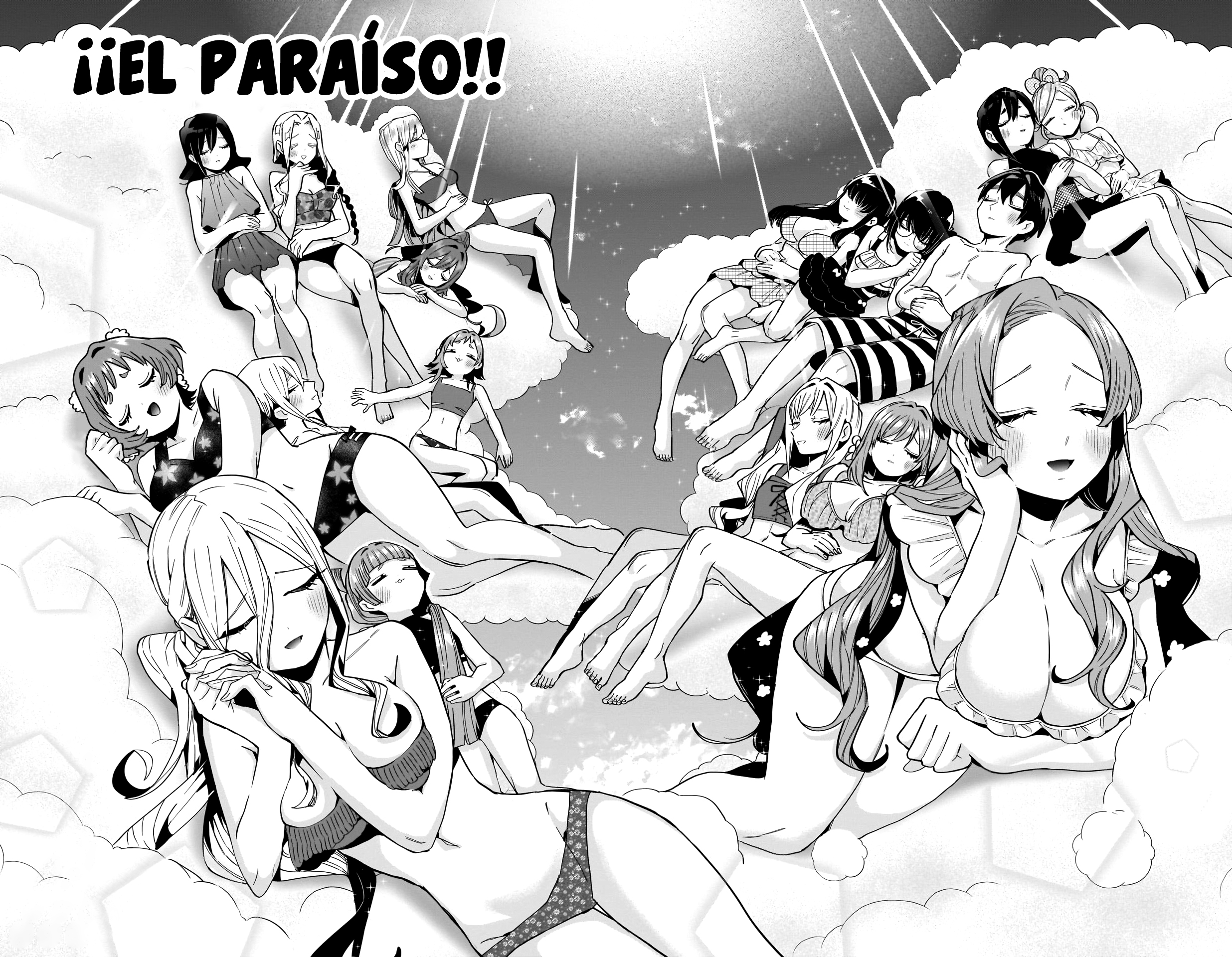 Kimi no koto ga Dai Dai Dai Dai Daisuki na 100-nin no Kanojo Capitulo 77: La cita de la familia Rentarou en el onsen página 19