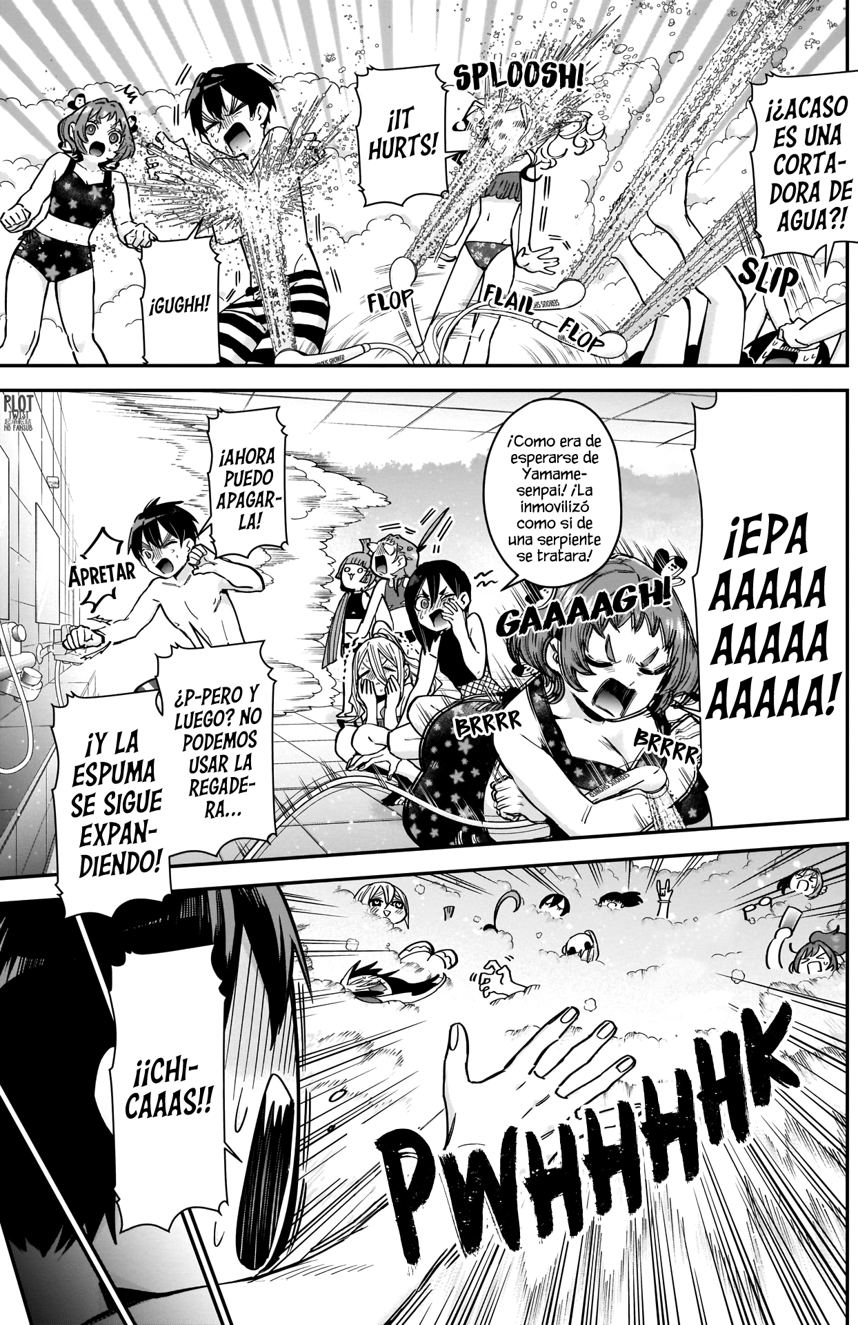 Kimi no koto ga Dai Dai Dai Dai Daisuki na 100-nin no Kanojo Capitulo 77: La cita de la familia Rentarou en el onsen página 4