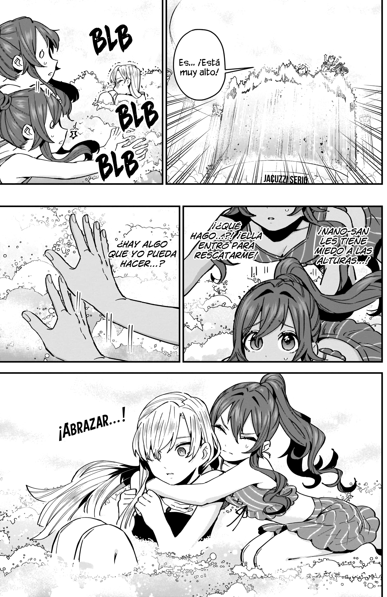 Kimi no koto ga Dai Dai Dai Dai Daisuki na 100-nin no Kanojo Capitulo 77: La cita de la familia Rentarou en el onsen página 8