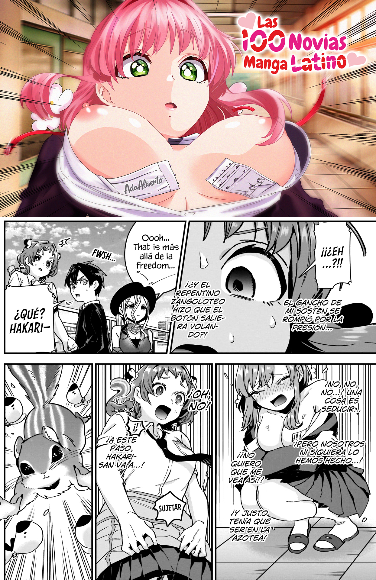 Kimi no koto ga Dai Dai Dai Dai Daisuki na 100-nin no Kanojo Capitulo 78: Mufufu, pues página 17