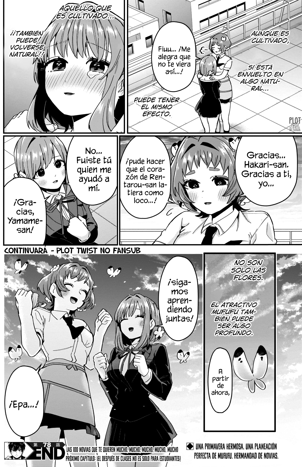 Kimi no koto ga Dai Dai Dai Dai Daisuki na 100-nin no Kanojo Capitulo 78: Mufufu, pues página 23