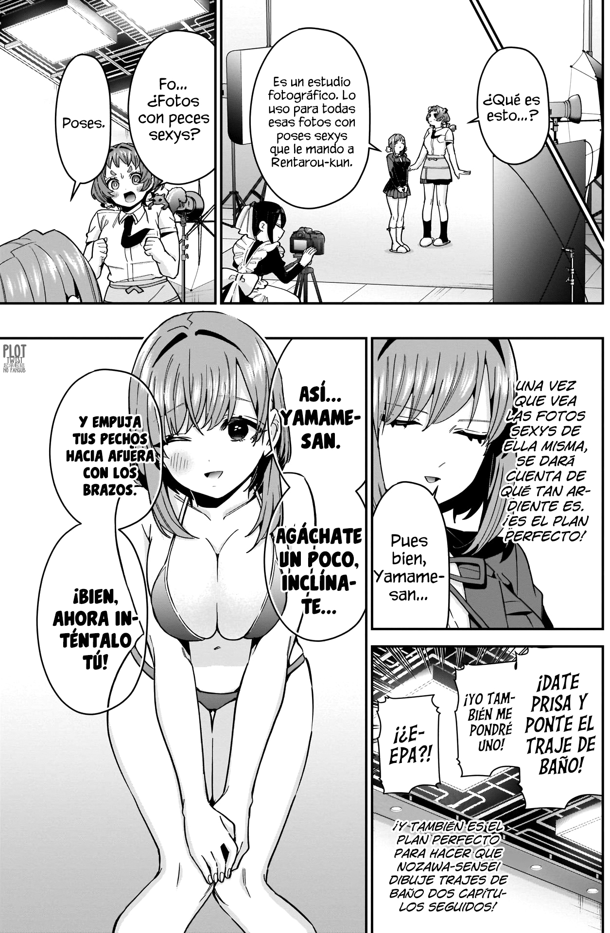 Kimi no koto ga Dai Dai Dai Dai Daisuki na 100-nin no Kanojo Capitulo 78: Mufufu, pues página 6