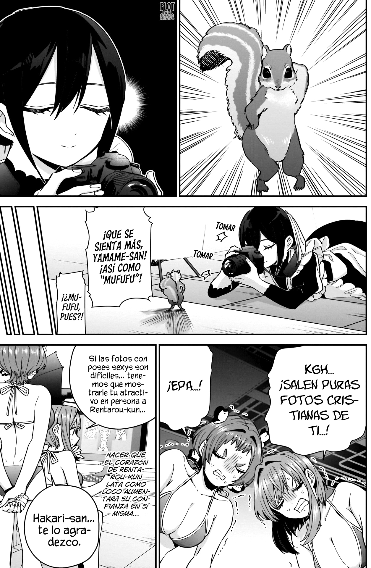 Kimi no koto ga Dai Dai Dai Dai Daisuki na 100-nin no Kanojo Capitulo 78: Mufufu, pues página 9