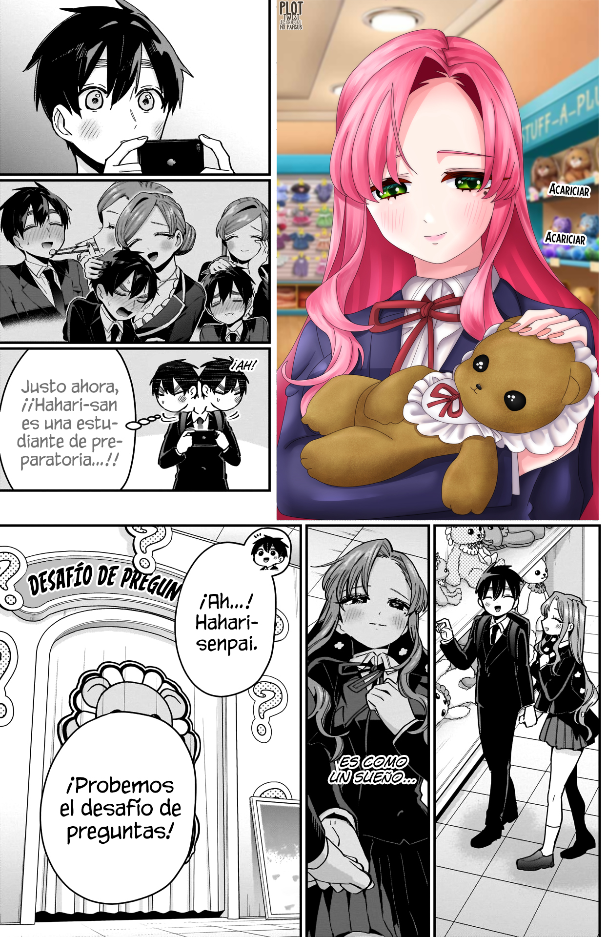 Kimi no koto ga Dai Dai Dai Dai Daisuki na 100-nin no Kanojo Capitulo 79: Todo mundo llegó a ser de preparatoria página 12