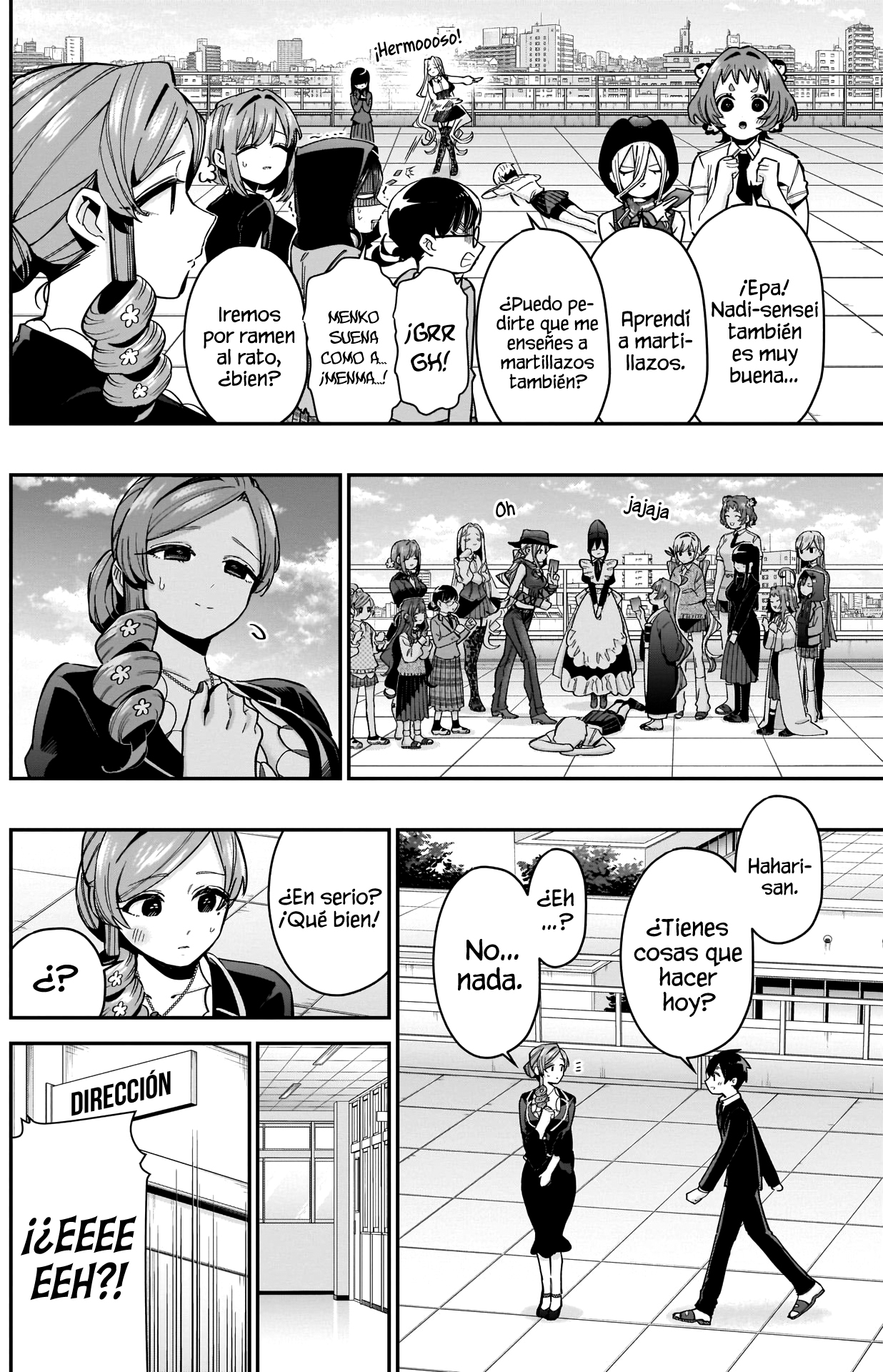 Kimi no koto ga Dai Dai Dai Dai Daisuki na 100-nin no Kanojo Capitulo 79: Todo mundo llegó a ser de preparatoria página 5