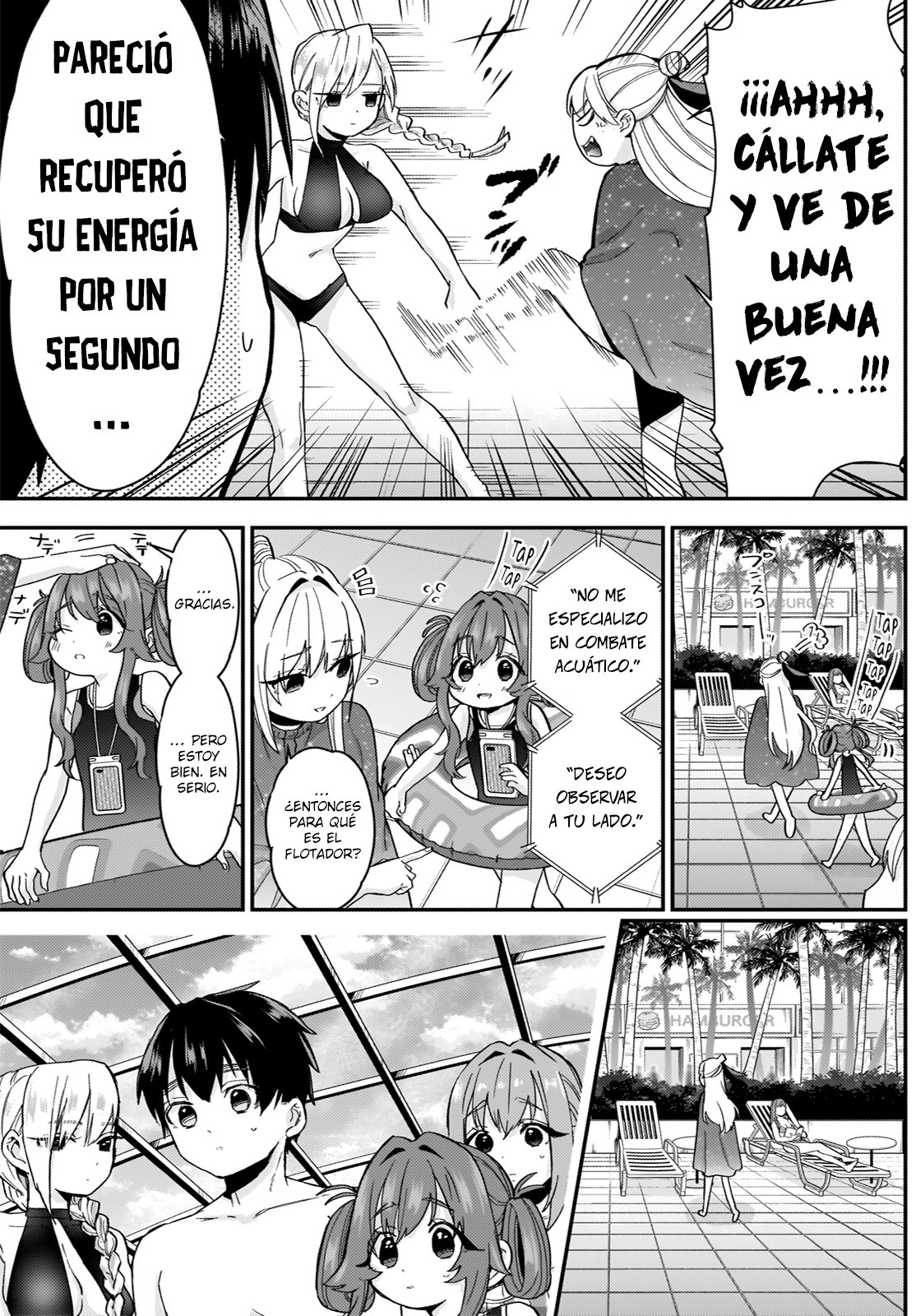 Kimi no koto ga Dai Dai Dai Dai Daisuki na 100-nin no Kanojo Capitulo 8: Capítulo de los trajes de baño de cada una página 10