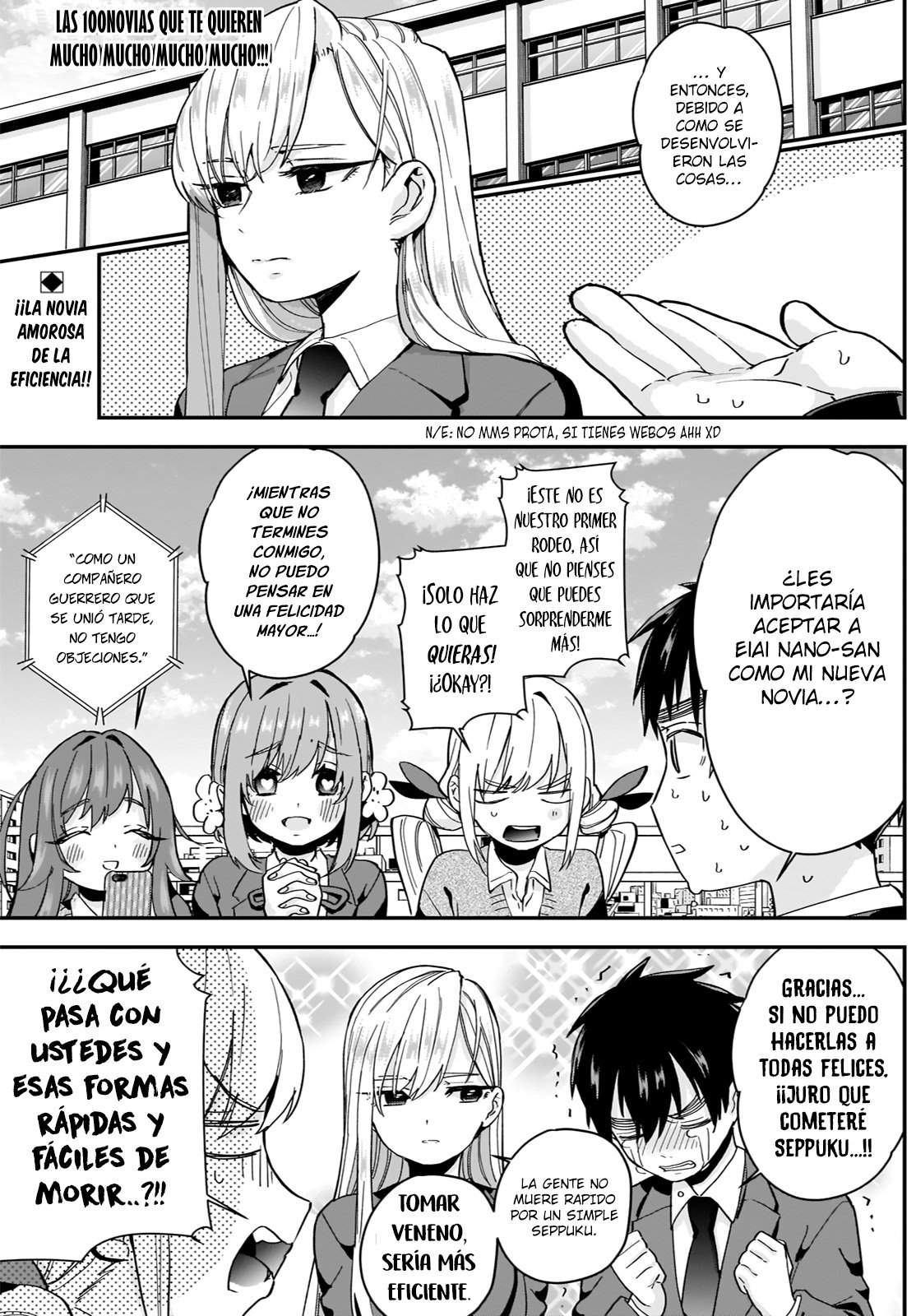 Kimi no koto ga Dai Dai Dai Dai Daisuki na 100-nin no Kanojo Capitulo 8: Capítulo de los trajes de baño de cada una página 2