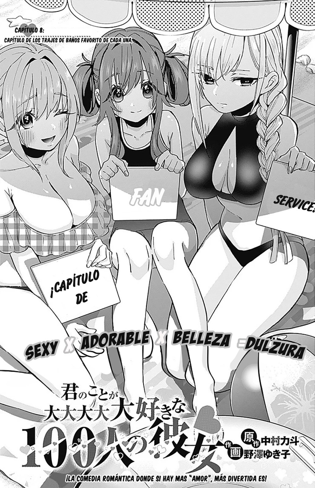 Kimi no koto ga Dai Dai Dai Dai Daisuki na 100-nin no Kanojo Capitulo 8: Capítulo de los trajes de baño de cada una página 3