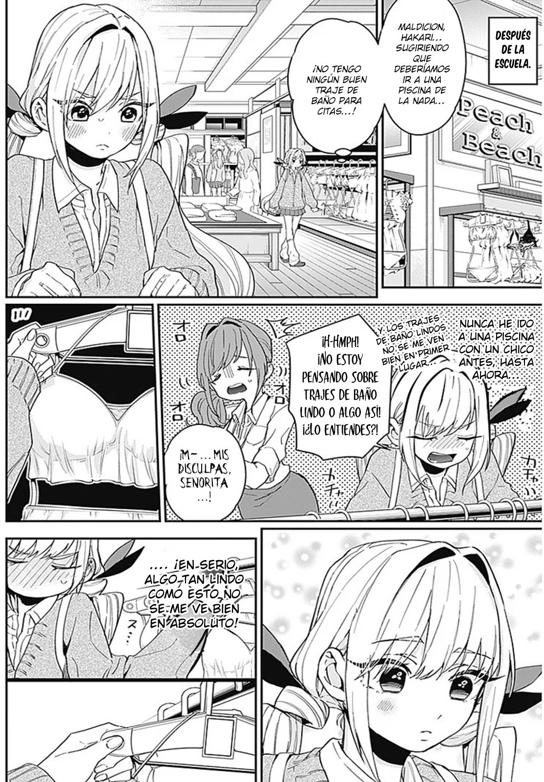 Kimi no koto ga Dai Dai Dai Dai Daisuki na 100-nin no Kanojo Capitulo 8: Capítulo de los trajes de baño de cada una página 5