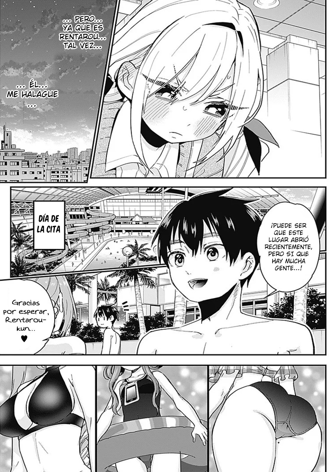 Kimi no koto ga Dai Dai Dai Dai Daisuki na 100-nin no Kanojo Capitulo 8: Capítulo de los trajes de baño de cada una página 6