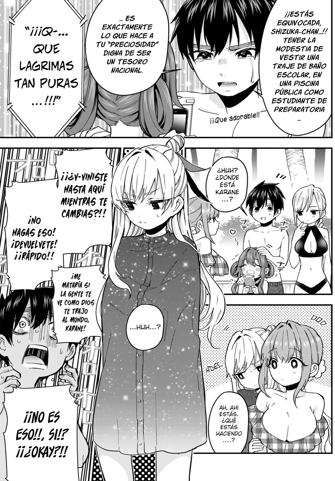 Kimi no koto ga Dai Dai Dai Dai Daisuki na 100-nin no Kanojo Capitulo 8: Capítulo de los trajes de baño de cada una página 8