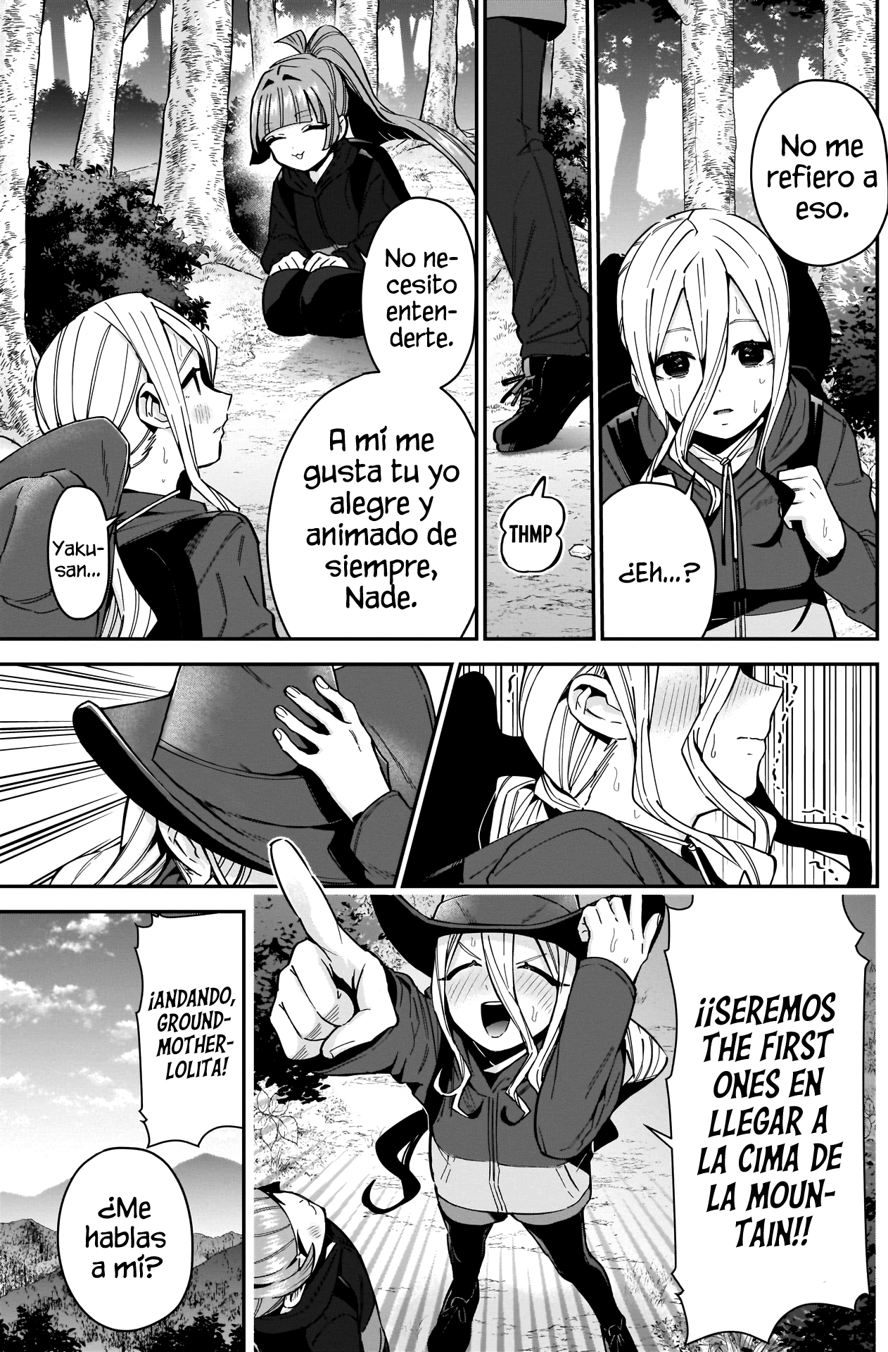 Kimi no koto ga Dai Dai Dai Dai Daisuki na 100-nin no Kanojo Capitulo 80: La cita de senderismo de la familia Rentarou página 16